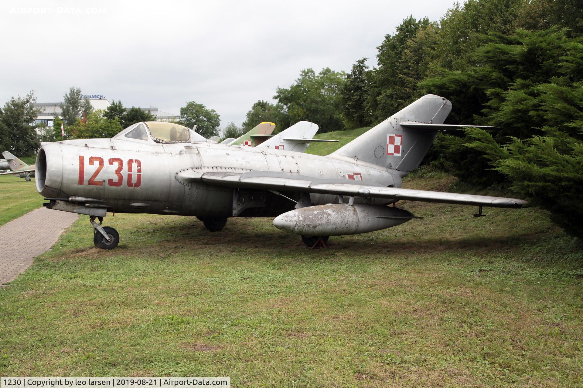 1230, 1952 WSK Mielec LIM-2  (Licens MIG-15 Bis) C/N 1B1230, Polish Aviation Museum Krakow 21.8.2019