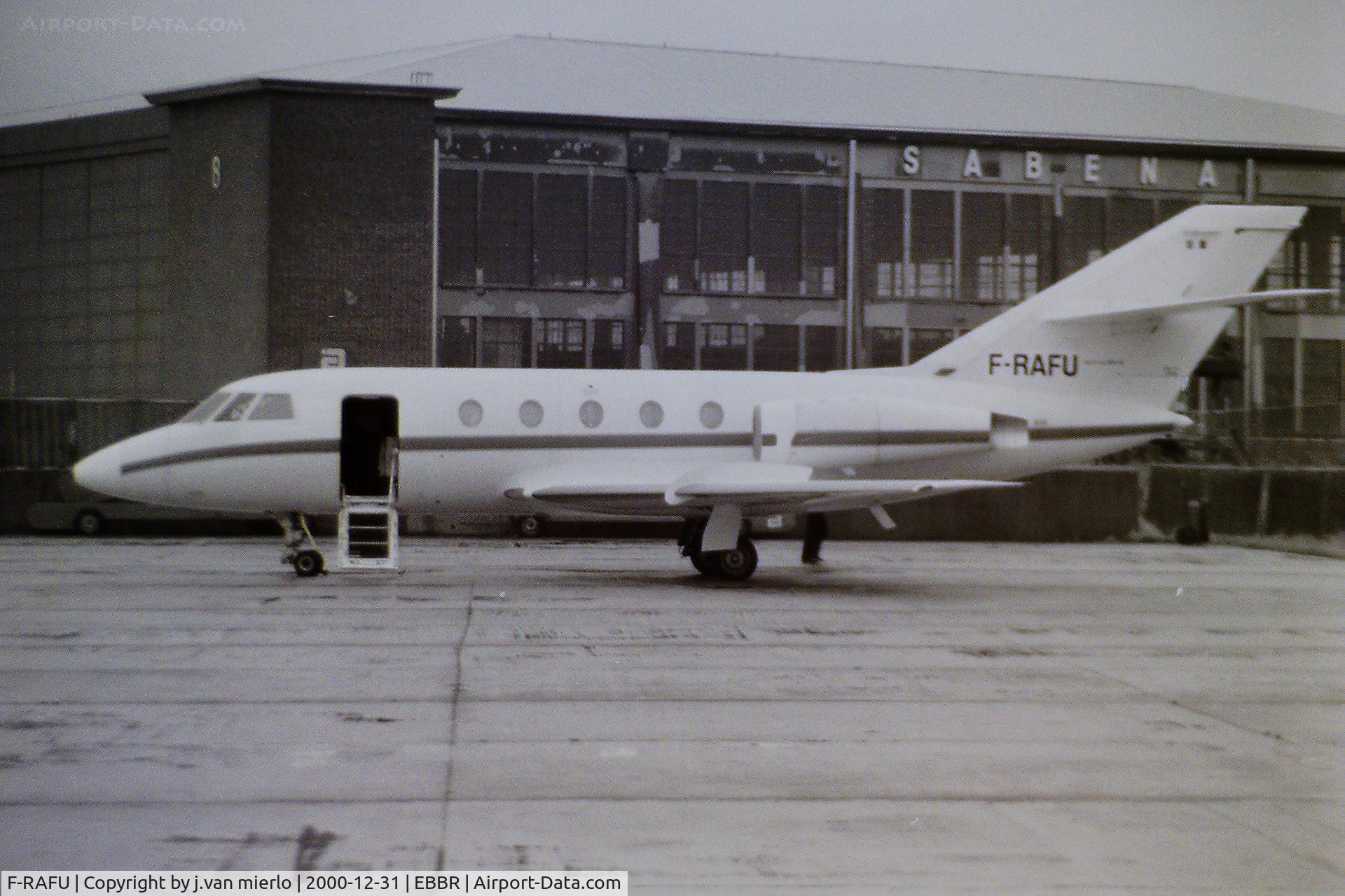 F-RAFU, 1974 Dassault Falcon (Mystere) 20E C/N 309, Brussels, Belgium
