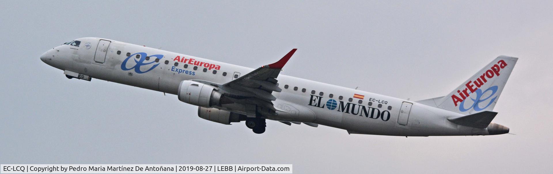EC-LCQ, 2010 Embraer 195LR (ERJ-190-200LR) C/N 19000303, Aeropuerto de Loiu - Bilbao - Euskadi - España