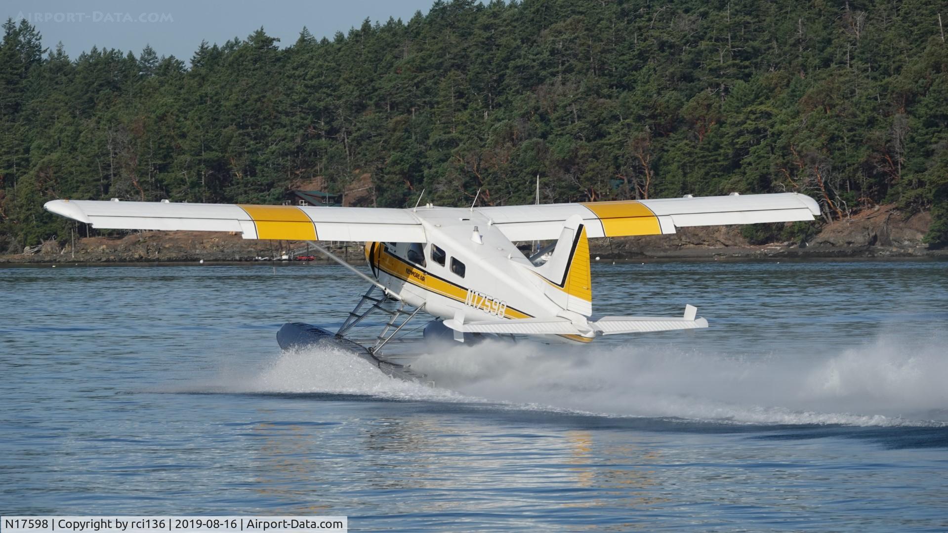 N17598, 1958 De Havilland Canada DHC-2 Beaver Mk.1 C/N 1129, Roche Harbor