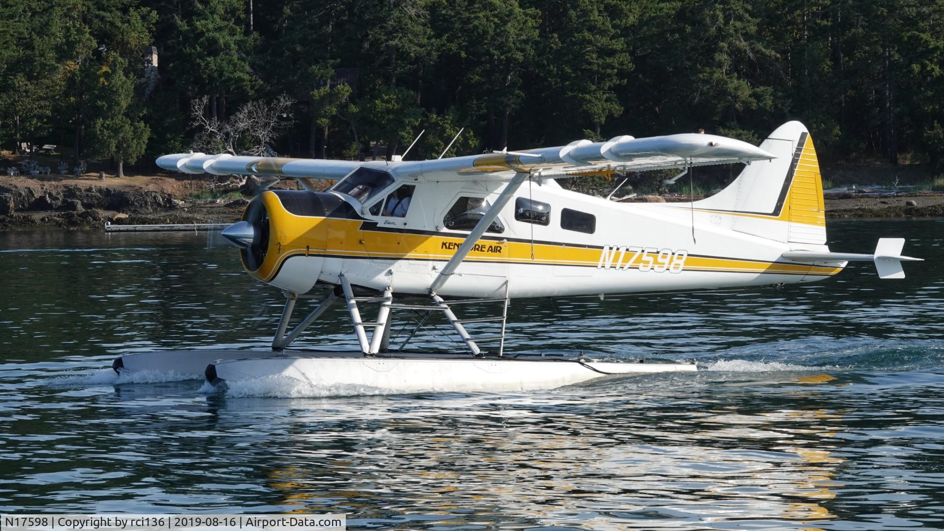 N17598, 1958 De Havilland Canada DHC-2 Beaver Mk.1 C/N 1129, Roche Harbor