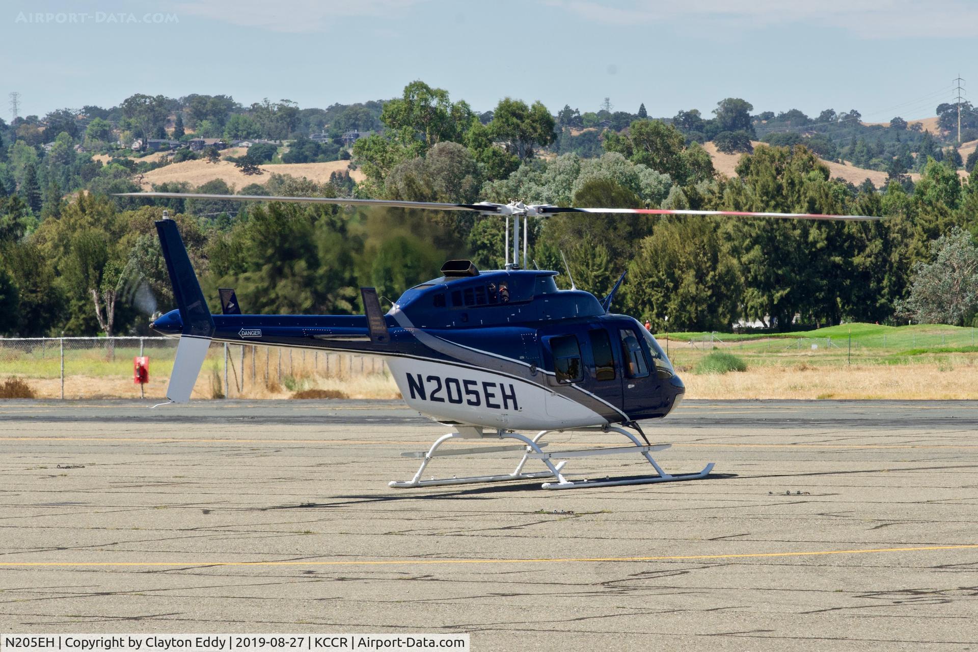 N205EH, 1983 Bell 206L-3 LongRanger III C/N 51060, Buchanan Field Concord California 2019.