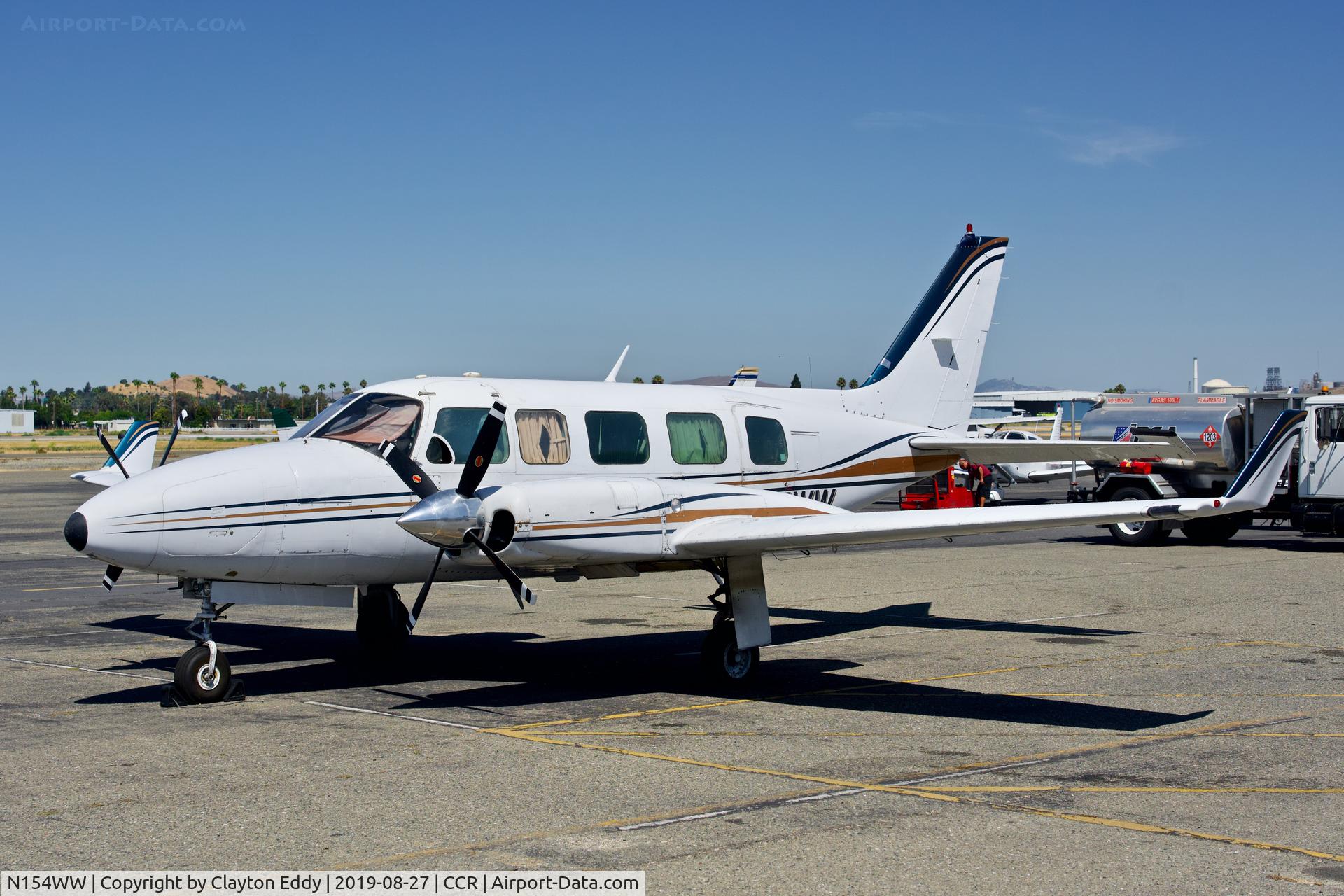 N154WW, Piper PA-31-350 Chieftain C/N 31-7952230, Buchanan Field Concord California 2019.