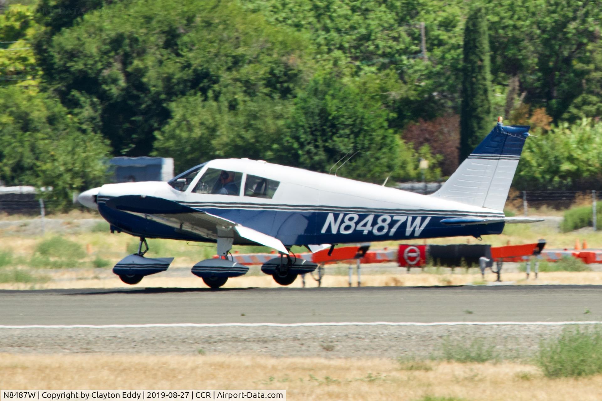 N8487W, 1965 Piper PA-28-180 C/N 28-2731, Buchanan Field Concord Airport California 2019.