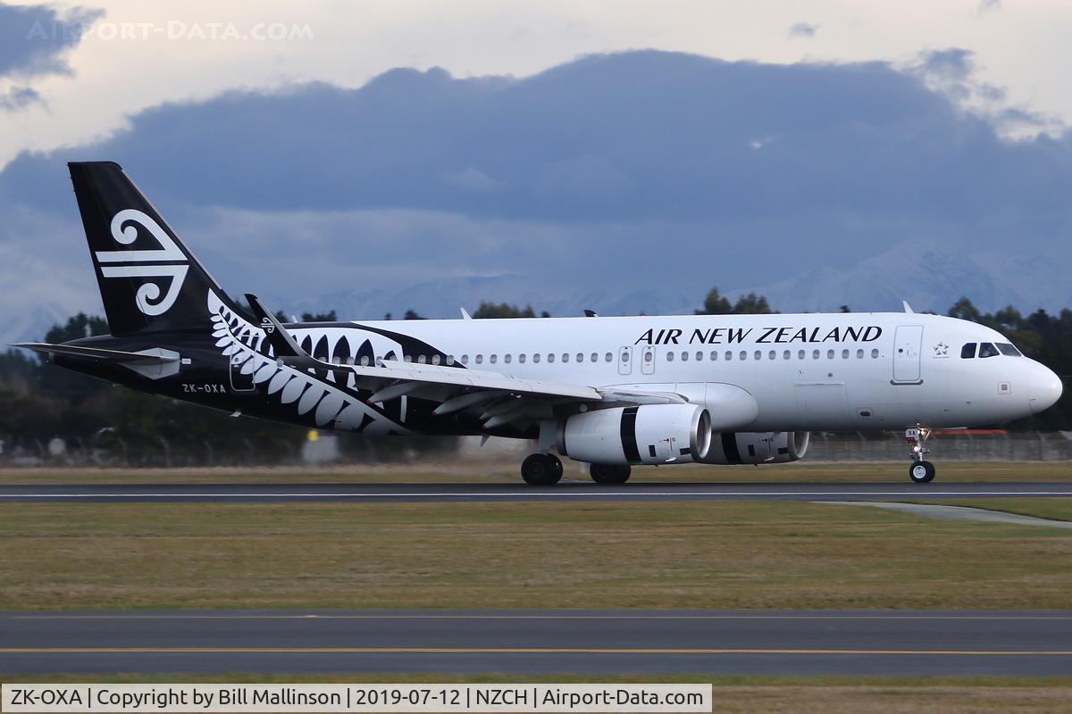 ZK-OXA, 2013 Airbus A320-232 C/N 5269, off to AKL