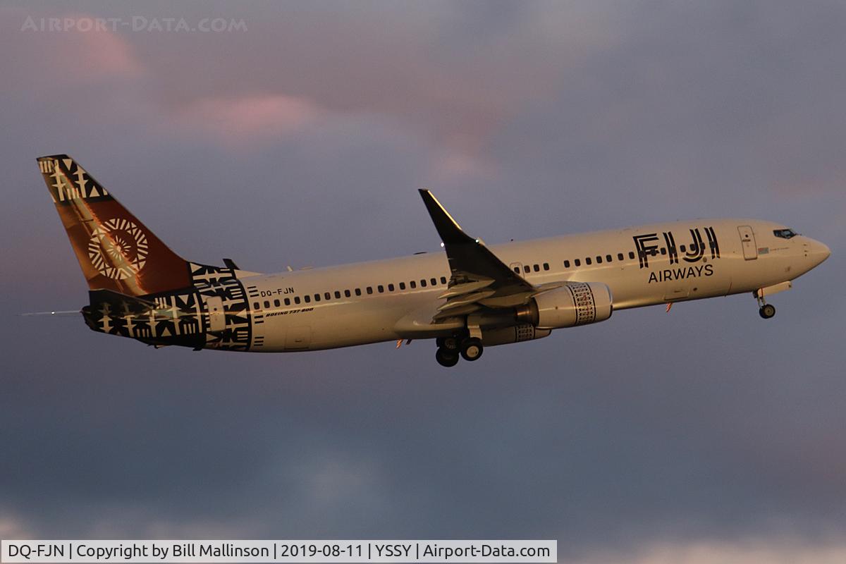 DQ-FJN, 2007 Boeing 737-86J C/N 34969, home to NAN