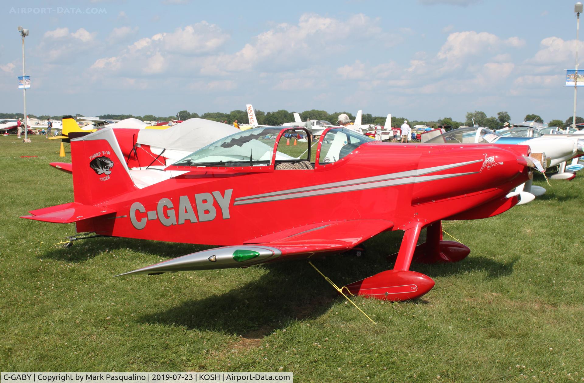 C-GABY, 1980 Thorp T-18 Tiger C/N 673, Thorp T-18