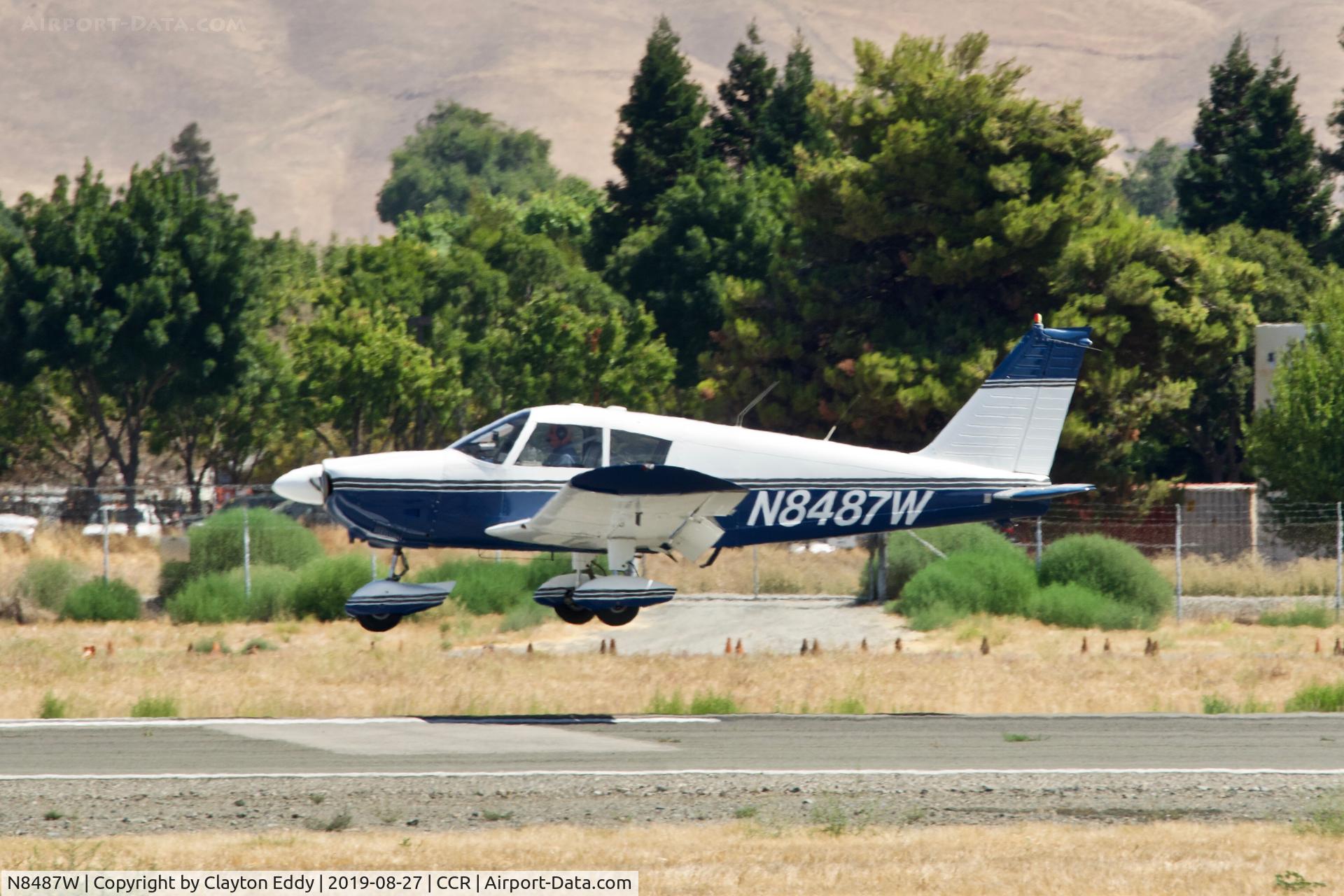 N8487W, 1965 Piper PA-28-180 C/N 28-2731, Buchanan Field Concord California 2019.