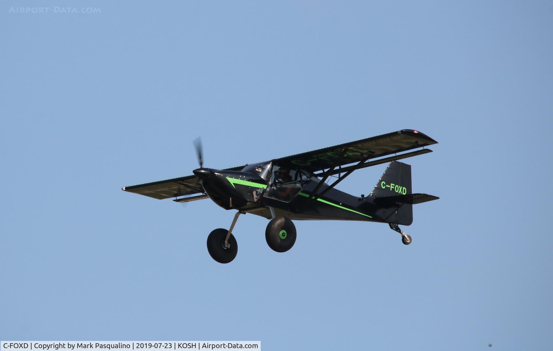 C-FOXD, 2018 Kitfox Aircraft 7SS C/N KA12121230, Kitfox 7SS