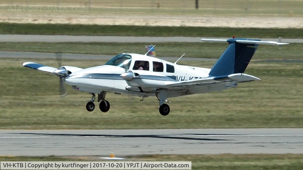 VH-KTB, 1981 Beech 76 Duchess C/N ME-409, Beech Model 76. VH-KTB YPJT 201017.