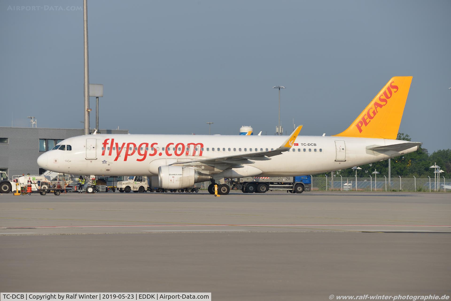 TC-DCB, 2013 Airbus A320-214 C/N 5902, Airbus A320-214(W) - H9 PGT Pegasus 'Talya' - 5902 - TC-DCB - 23.05.2019 - CGN