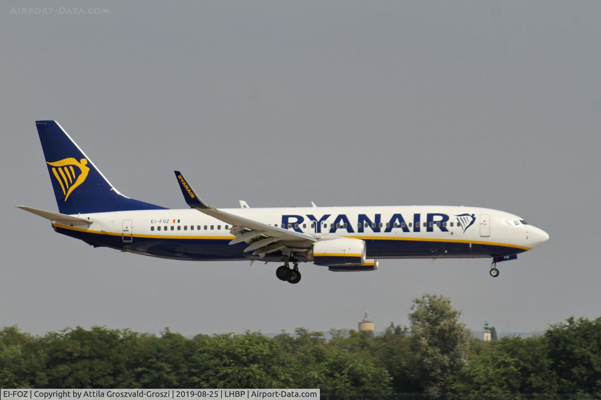EI-FOZ, 2016 Boeing 737-8AS C/N 44731, LHBP/BUD - Budapest Ferihegy, Liszt Ferenc International Airport, Hungary