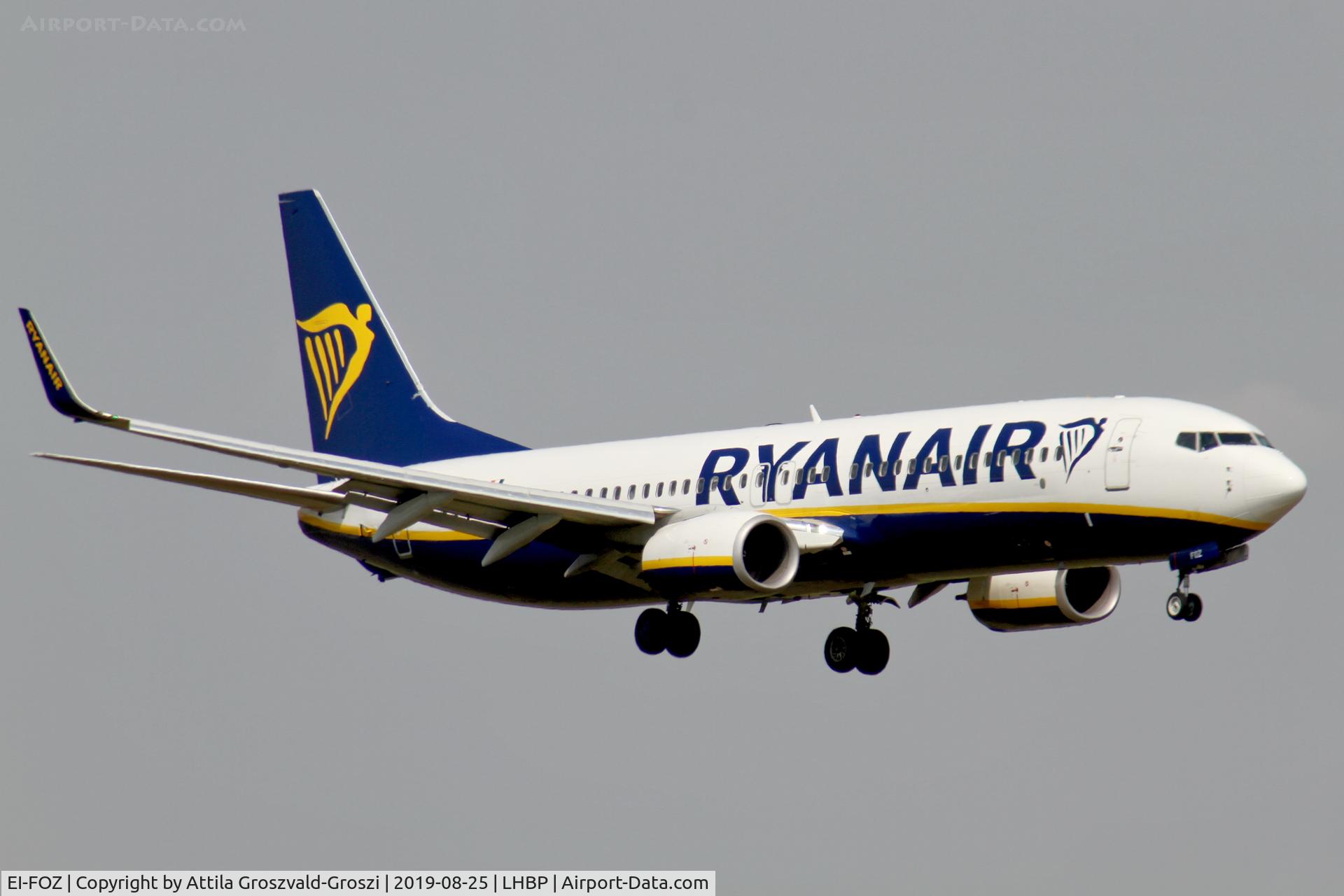 EI-FOZ, 2016 Boeing 737-8AS C/N 44731, LHBP/BUD - Budapest Ferihegy, Liszt Ferenc International Airport, Hungary