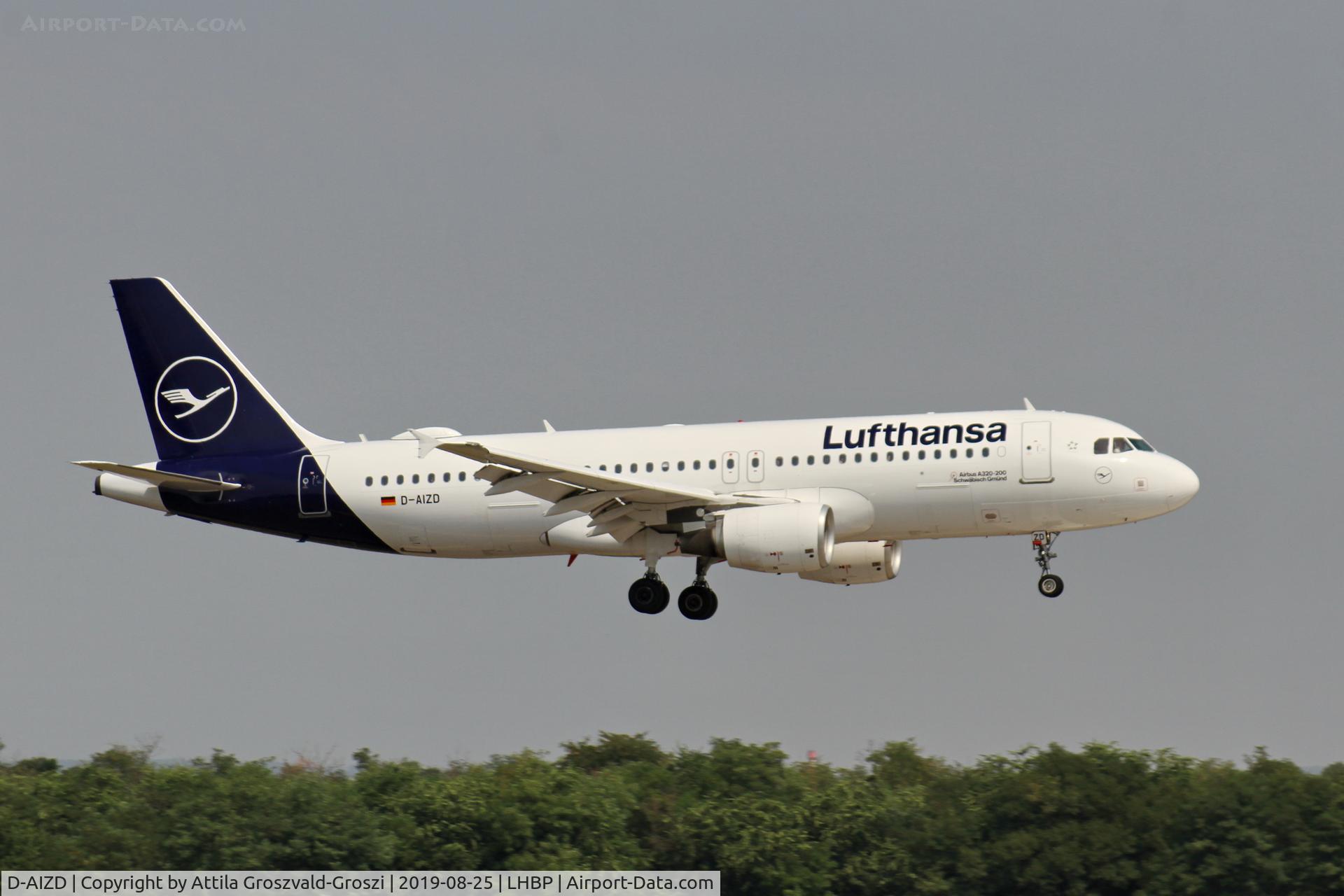 D-AIZD, 2010 Airbus A320-214 C/N 4191, LHBP/BUD - Budapest Ferihegy, Liszt Ferenc International Airport, Hungary