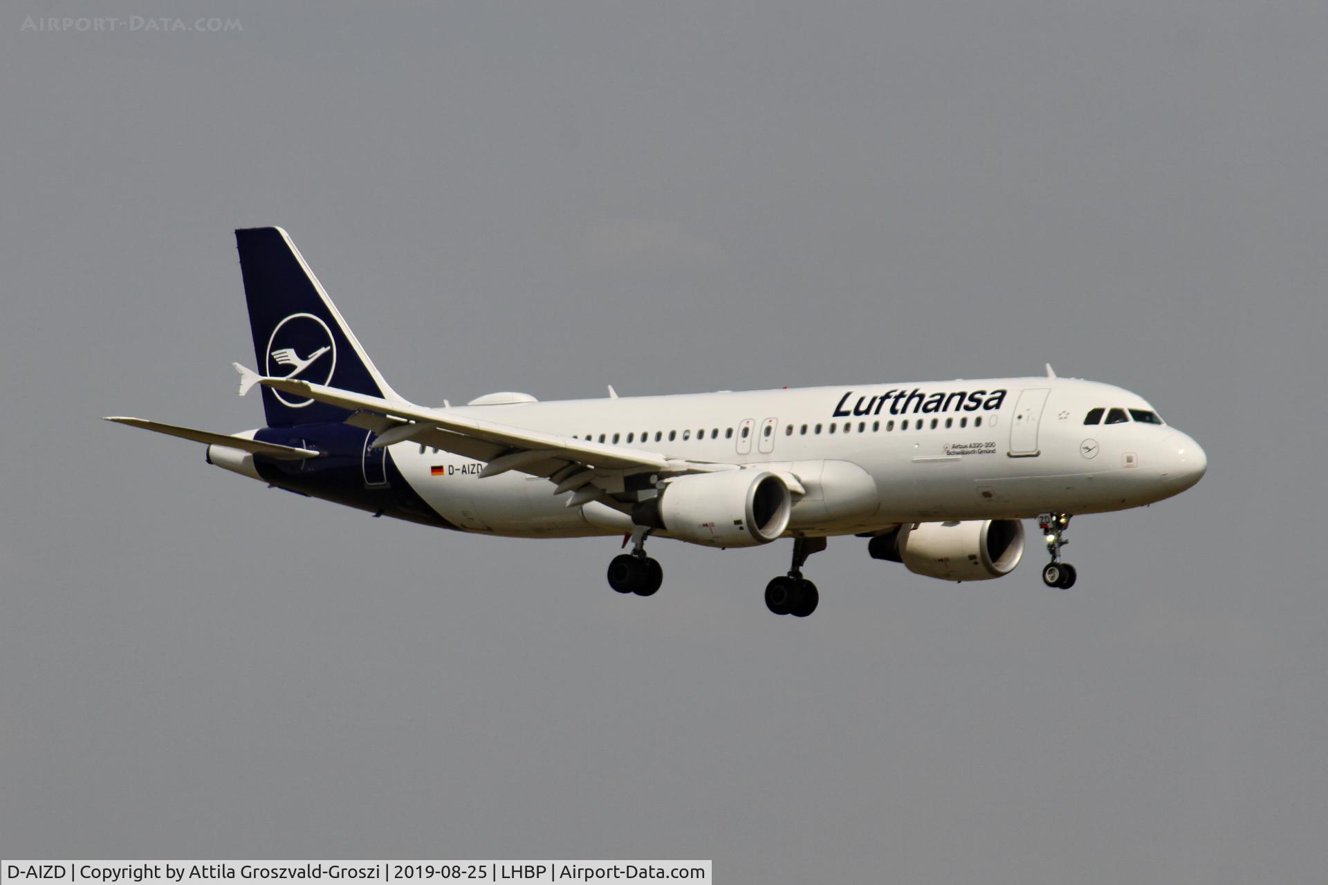 D-AIZD, 2010 Airbus A320-214 C/N 4191, LHBP/BUD - Budapest Ferihegy, Liszt Ferenc International Airport, Hungary