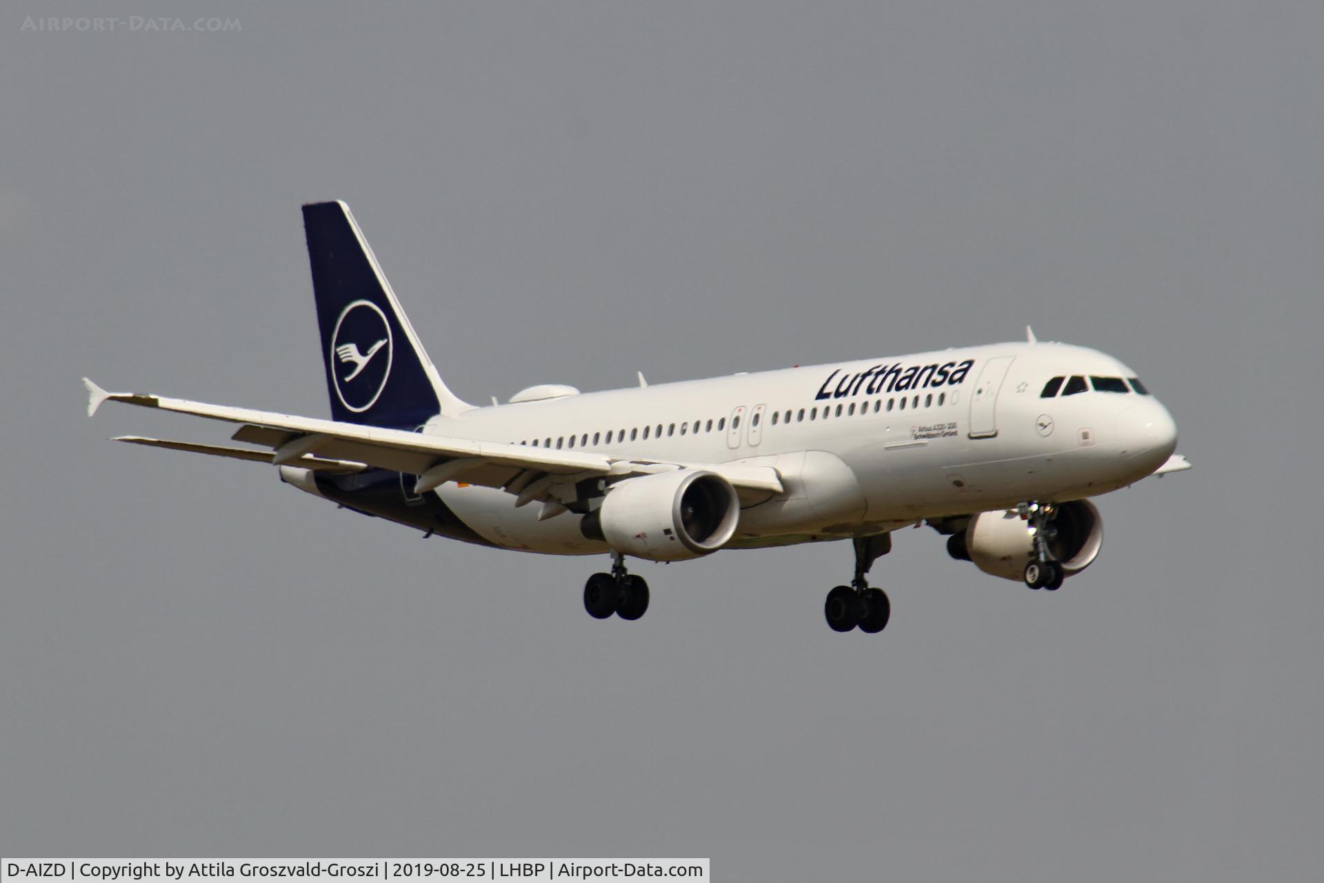 D-AIZD, 2010 Airbus A320-214 C/N 4191, LHBP/BUD - Budapest Ferihegy, Liszt Ferenc International Airport, Hungary