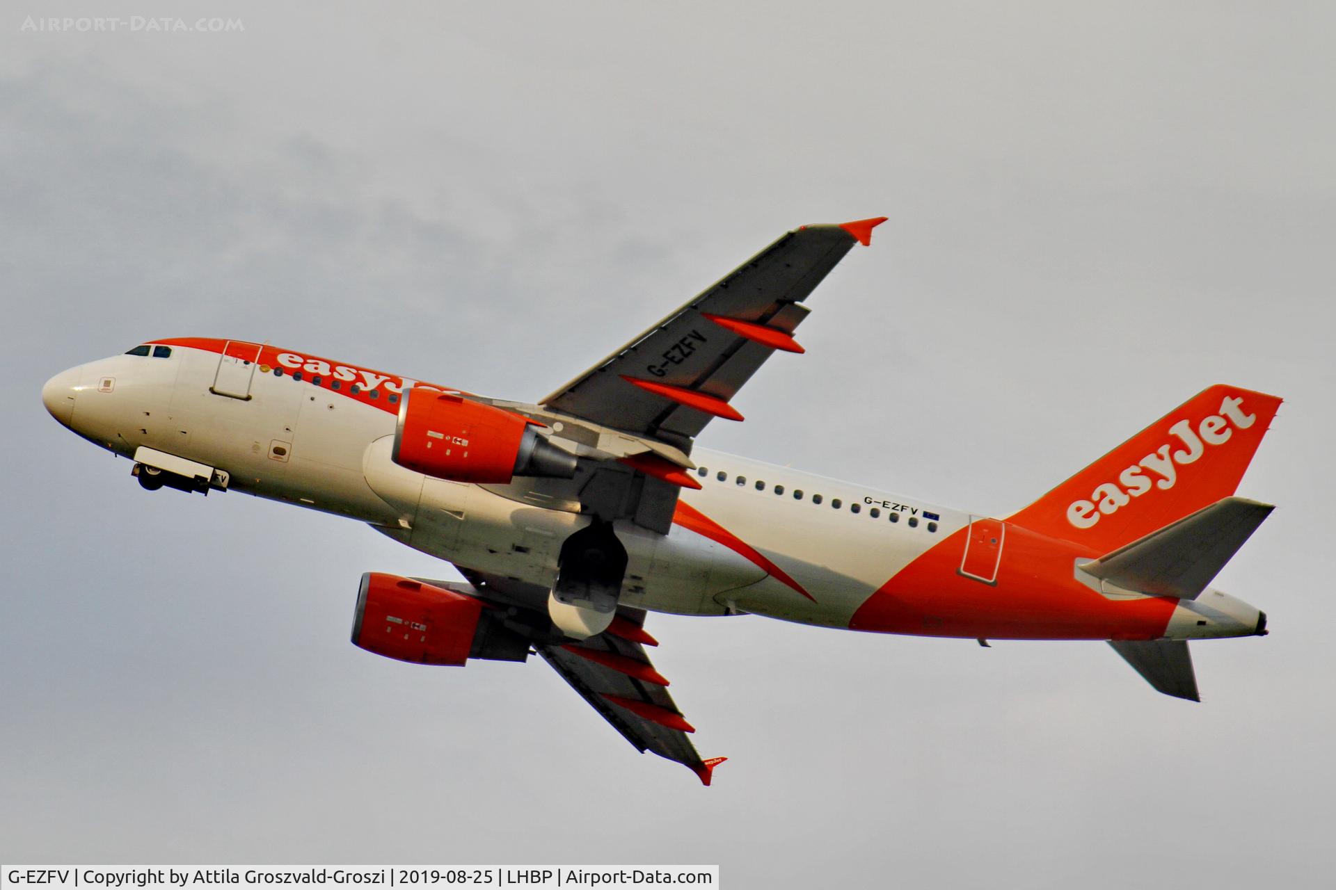 G-EZFV, 2010 Airbus A319-111 C/N 4327, LHBP/BUD - Budapest Ferihegy, Liszt Ferenc International Airport, Hungary