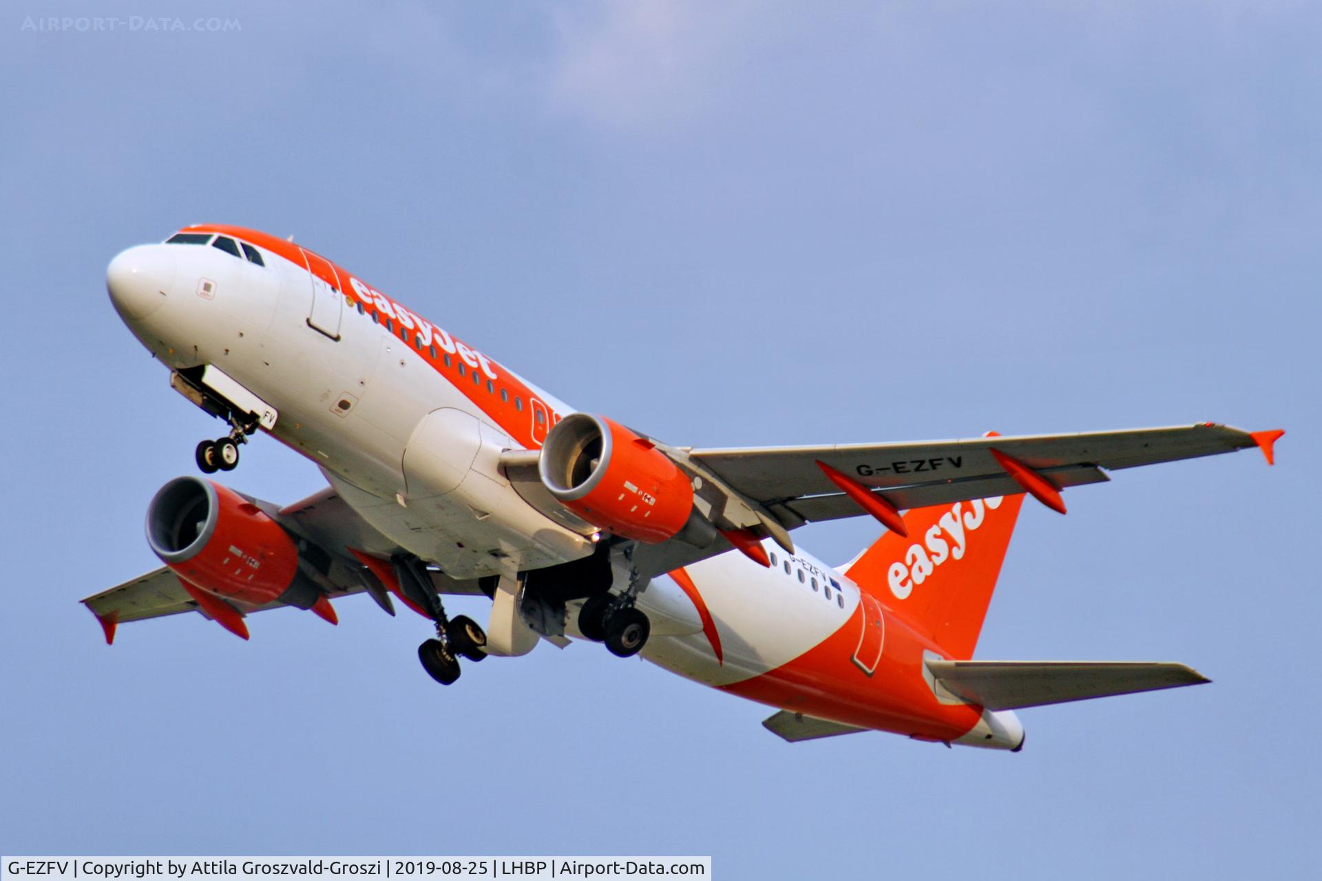 G-EZFV, 2010 Airbus A319-111 C/N 4327, LHBP/BUD - Budapest Ferihegy, Liszt Ferenc International Airport, Hungary