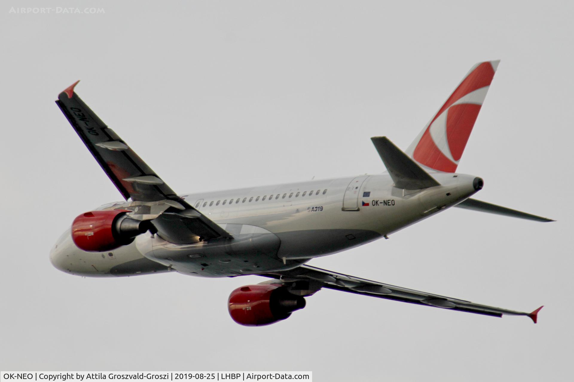 OK-NEO, 2008 Airbus A319-112 C/N 3452, LHBP/BUD - Budapest Ferihegy, Liszt Ferenc International Airport, Hungary