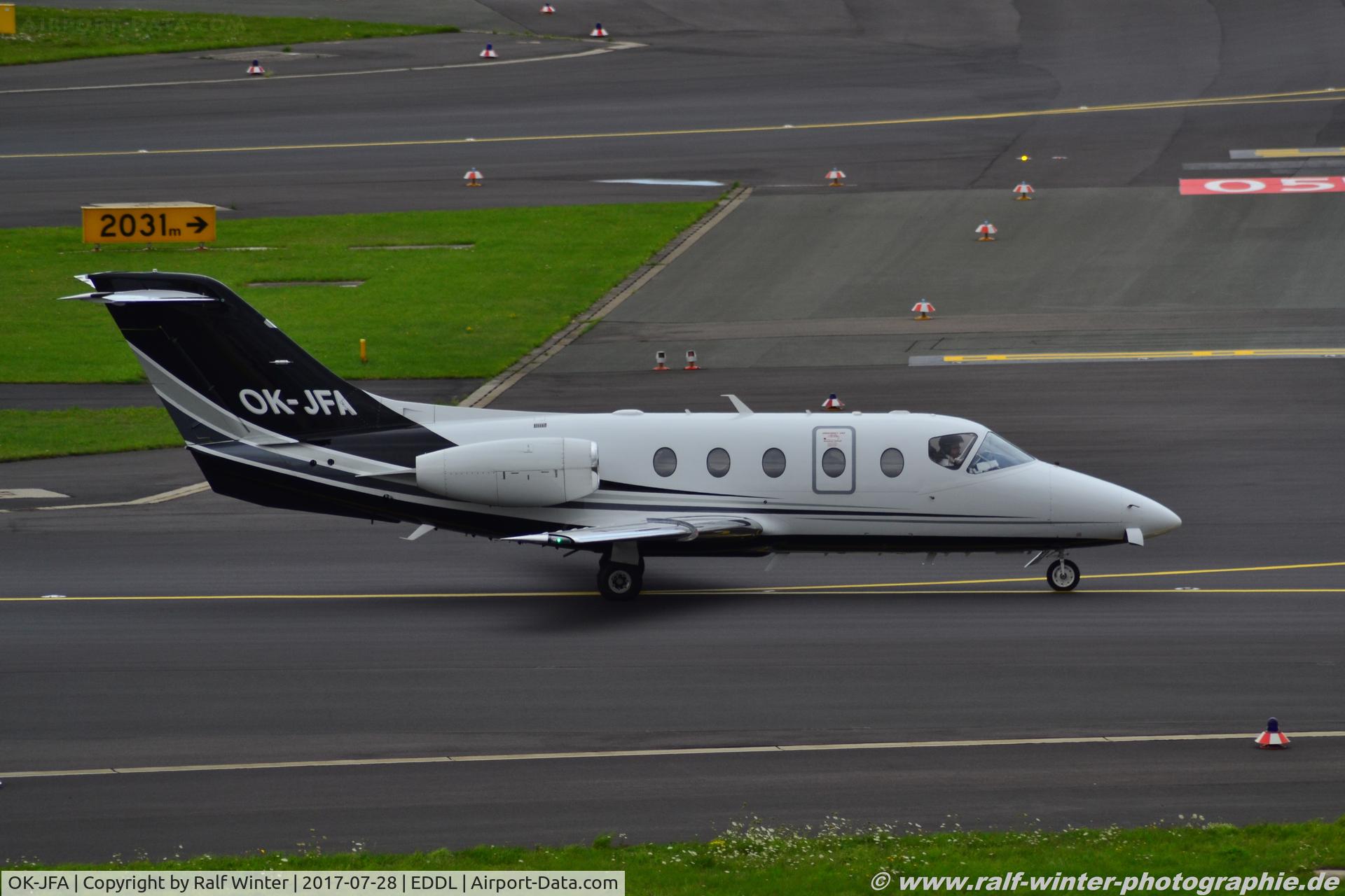 OK-JFA, 2003 Raytheon 400XT Nextant C/N RK-345, Nextant 400XT - TIE Time Air - RK-345 - OK-JFA - 28.07.2017 - DUS