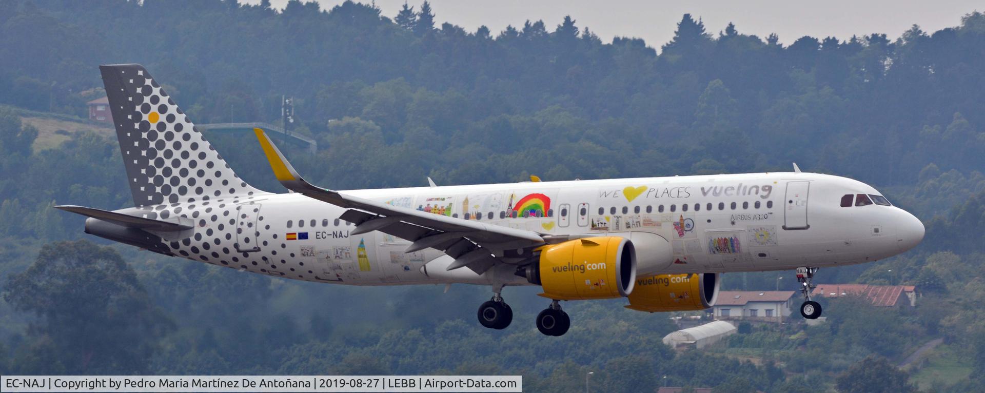 EC-NAJ, 2018 Airbus A320-271N C/N 8510, Aeropuerto de Loiu - Bilbao - Euskadi - España