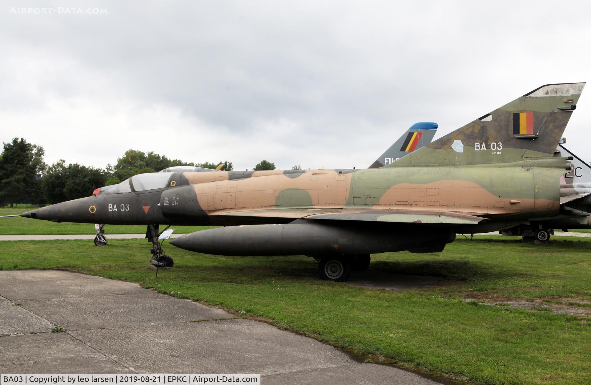 BA03, Dassault Mirage 5BA C/N 03, Polish Aviation Museum 21.8.2019