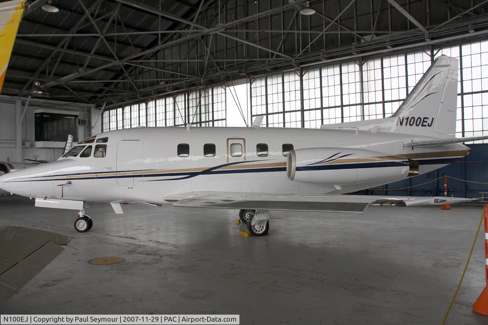 N100EJ, 1973 North American NA-265-80 Sabreliner C/N 380-1, At Albrook 