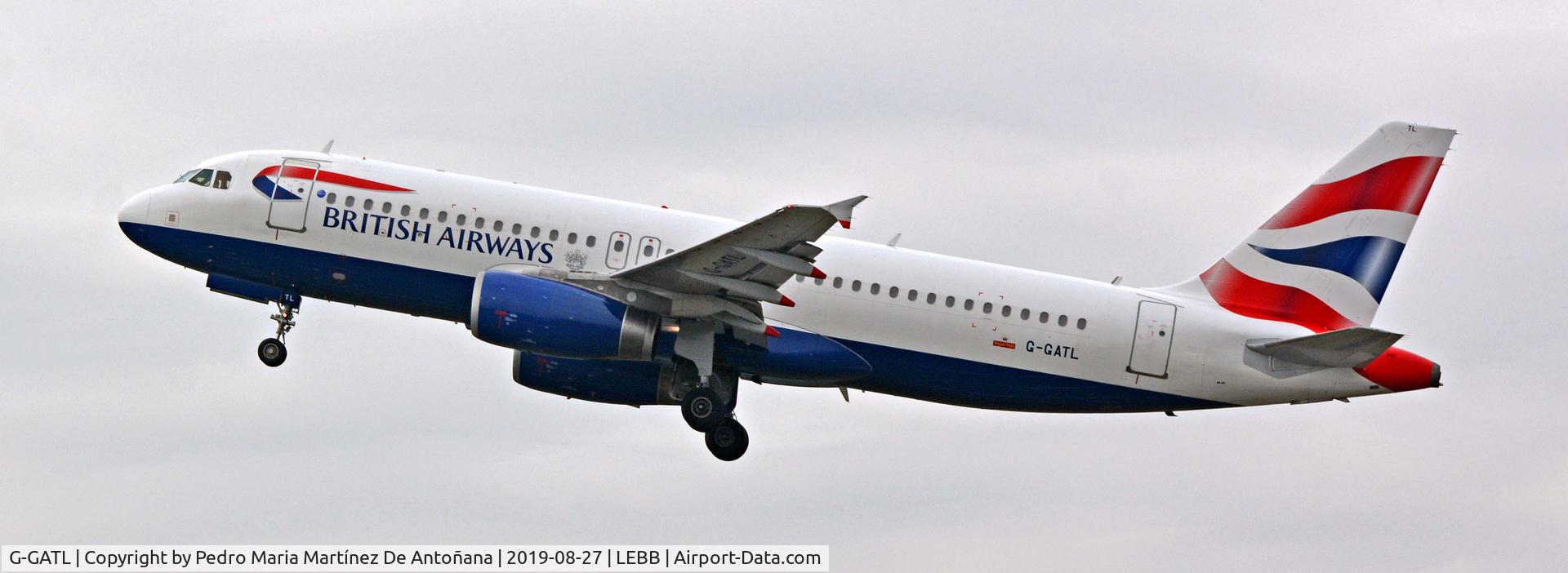G-GATL, 2002 Airbus A320-233 C/N 1834, Aeropuerto de Loiu - Bilbao - Euskadi - España