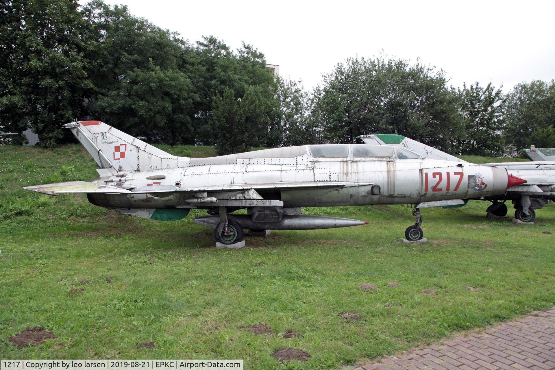 1217, 1965 Mikoyan-Gurevich MiG-21U C/N 161217, Polish Aviation Museum Krakow 21.8.2019