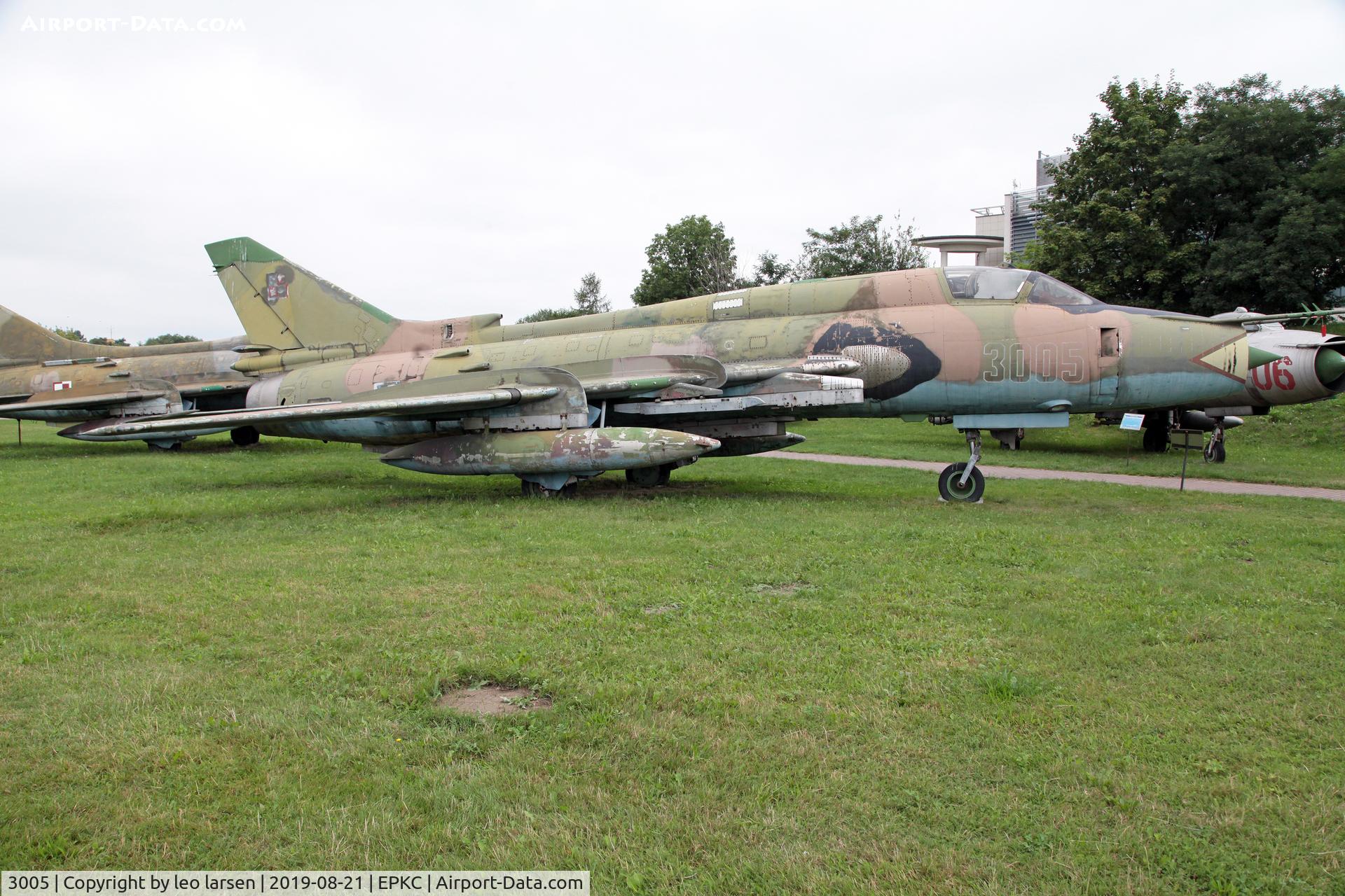 3005, Sukhoi Su-22M-4 Fitter C/N 23005, Polish Aviation Museum Krakow 21.8.2019