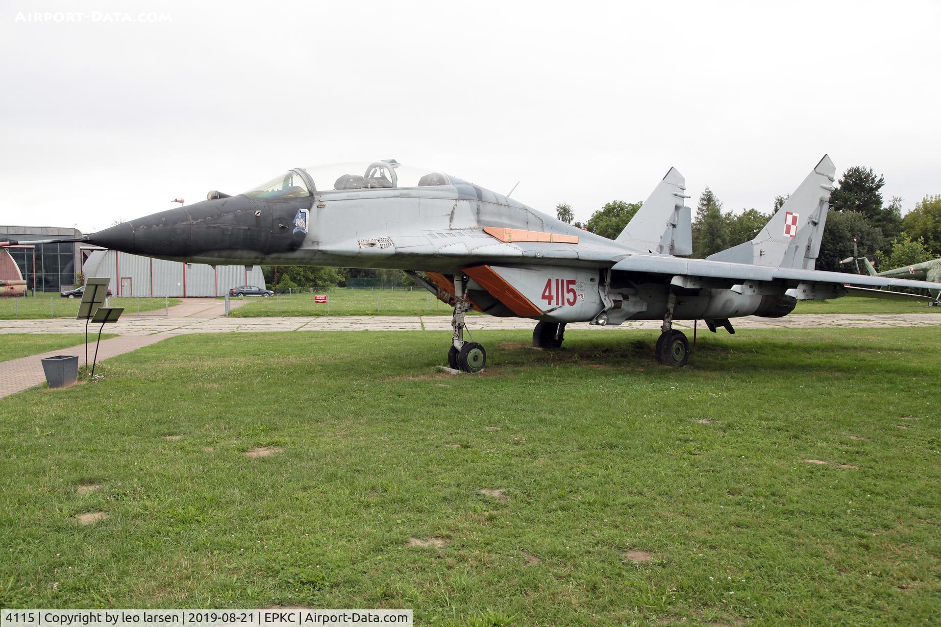 4115, Mikoyan-Gurevich MiG-29GT C/N N50903006526, Polish Aviation Museum Krakow 21.8.2019