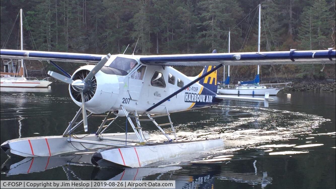 C-FOSP, 1962 De Havilland Canada DHC-2 Beaver Mk.1 C/N 1501, Early morning wake up flight drifting into Maple Bay Marina
Vancouver Island BC