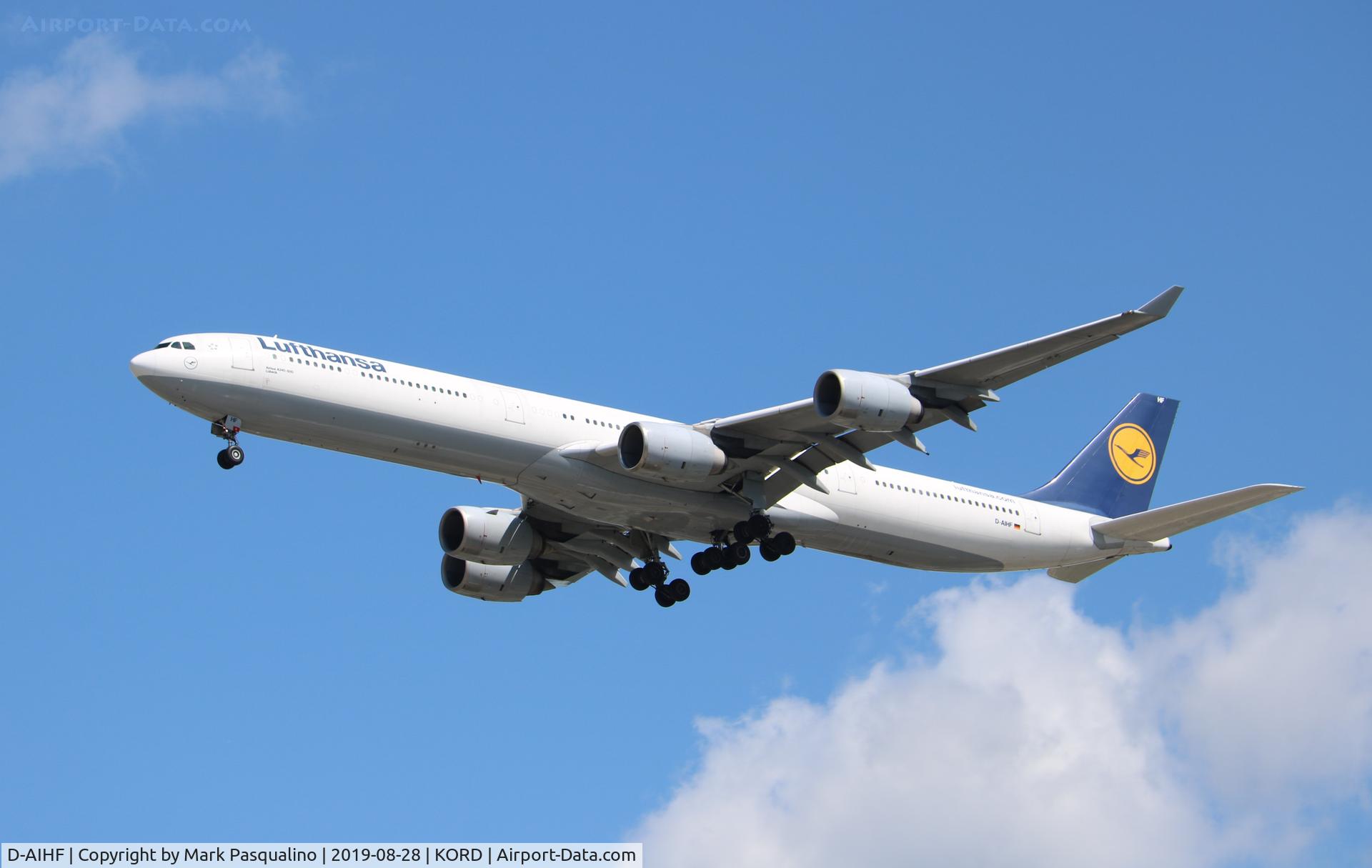 D-AIHF, 2003 Airbus A340-642 C/N 543, Airbus A340-642