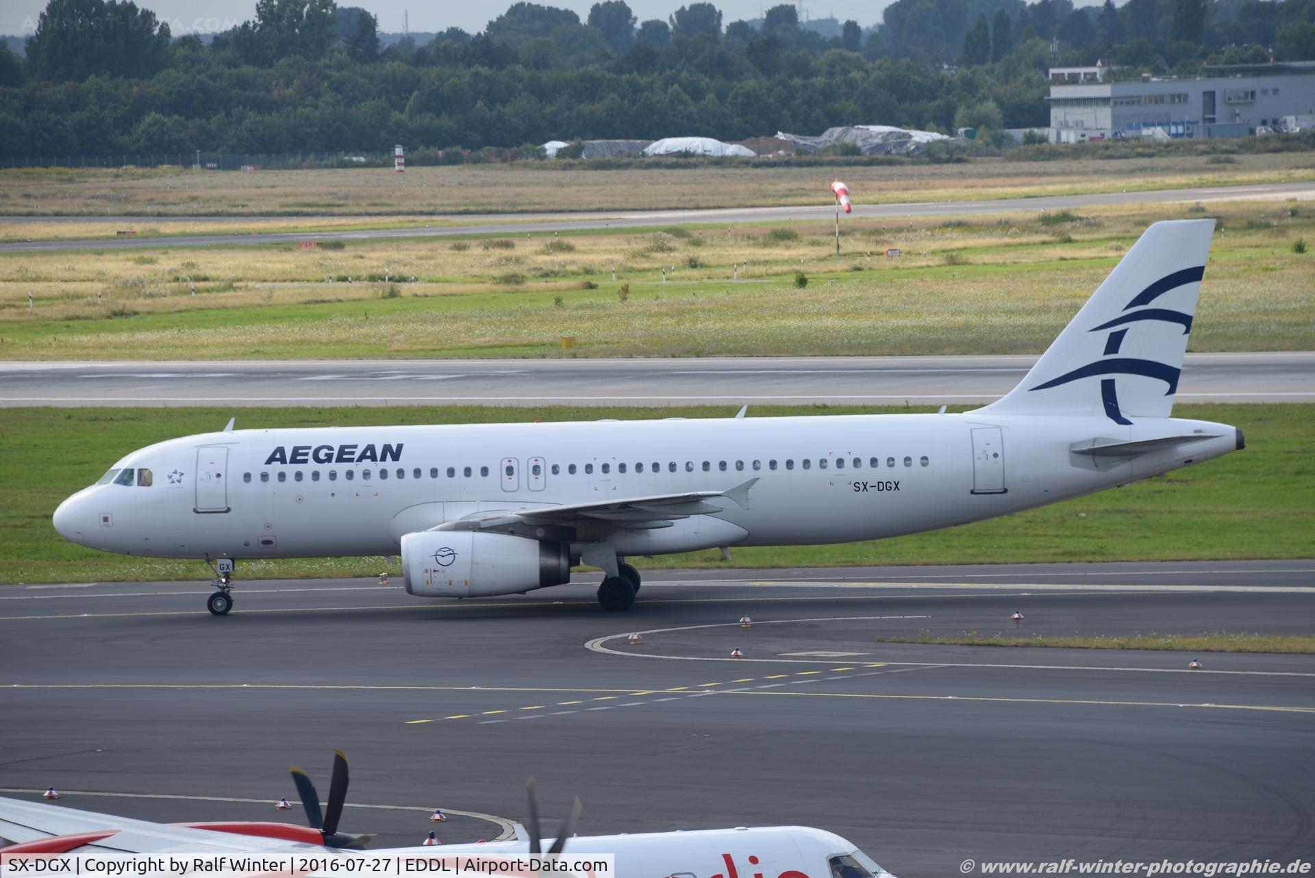 SX-DGX, 2003 Airbus A320-232 C/N 1996, Airbus A320-232 - A3 AEE Aegean Airlines - 1996 - SX-DGX - 27.07.2016 - DUS