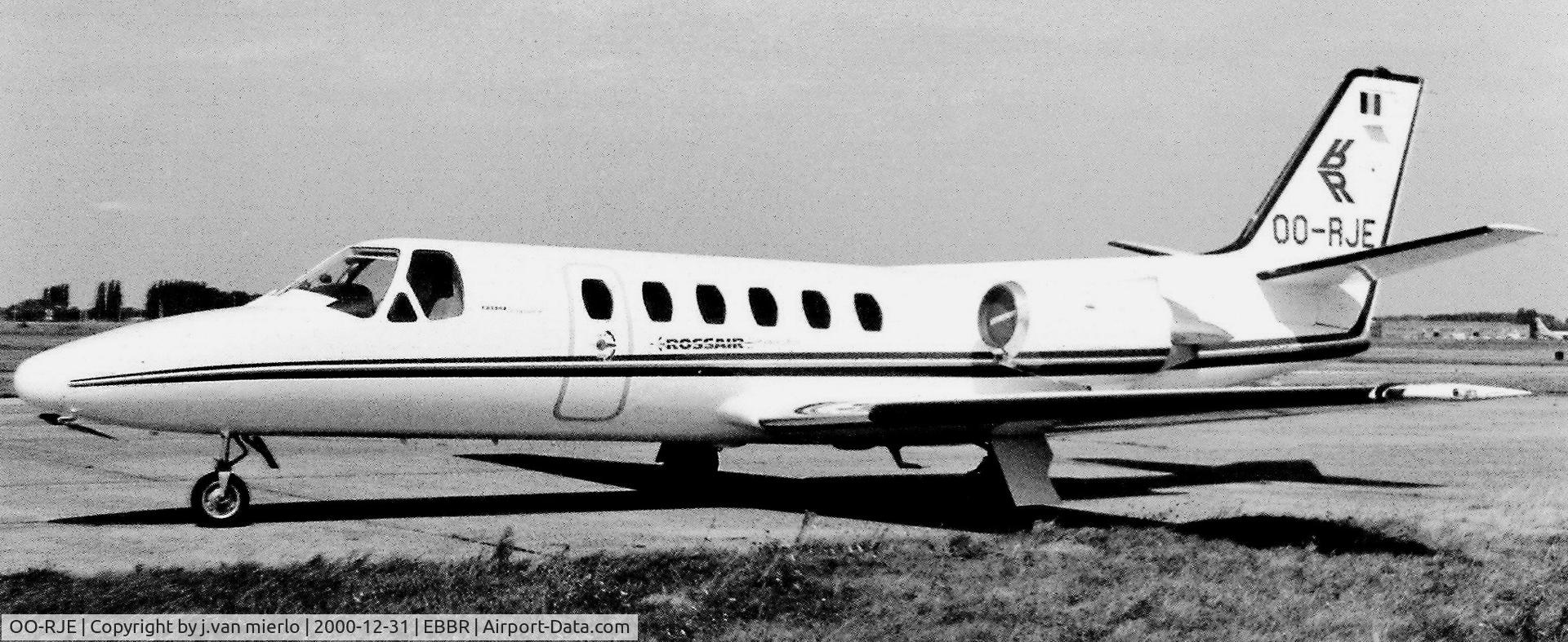 OO-RJE, 1982 Cessna 551  Citation II/SP C/N 551-0421, Brussels, G.A.T.