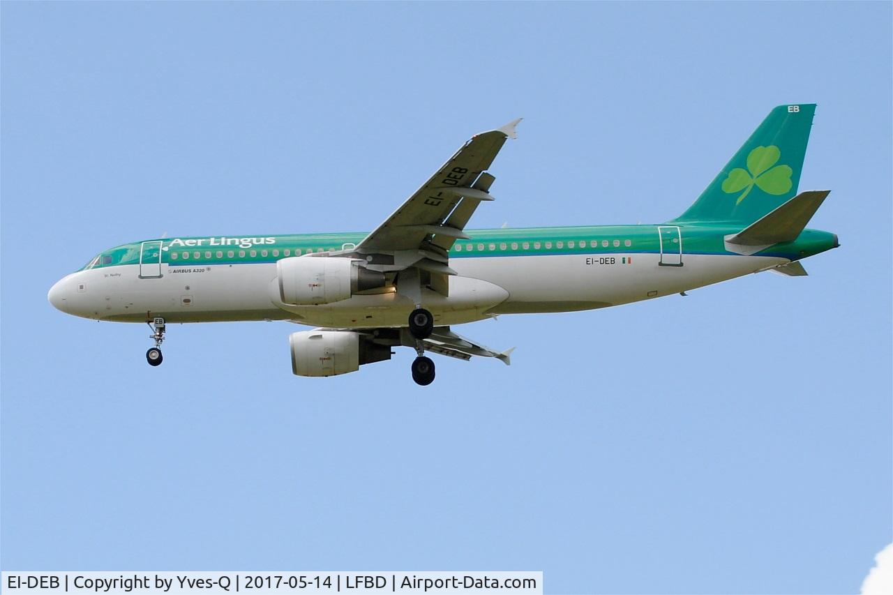 EI-DEB, 2004 Airbus A320-214 C/N 2206, Airbus A320-214, Short approach rwy 23, Bordeaux-Mérignac airport (LFBD-BOD)