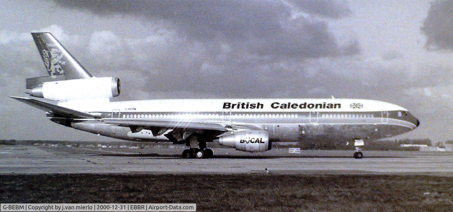G-BEBM, 1975 McDonnell Douglas DC-10-30F C/N 46921, Brussels