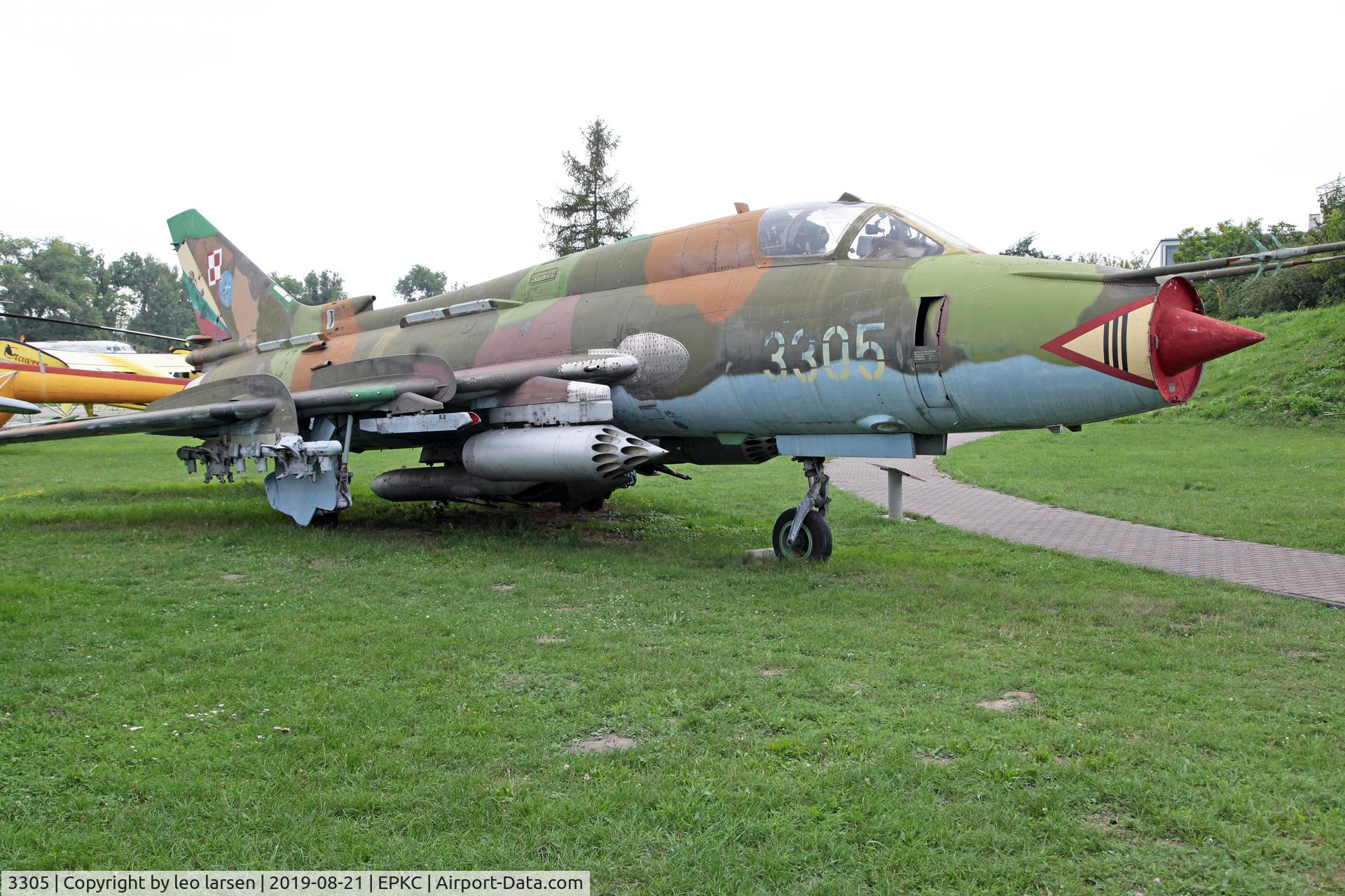 3305, Sukhoi Su-22M-4 C/N 3305, Polish Aviation Museum Krakow 21.8.2019