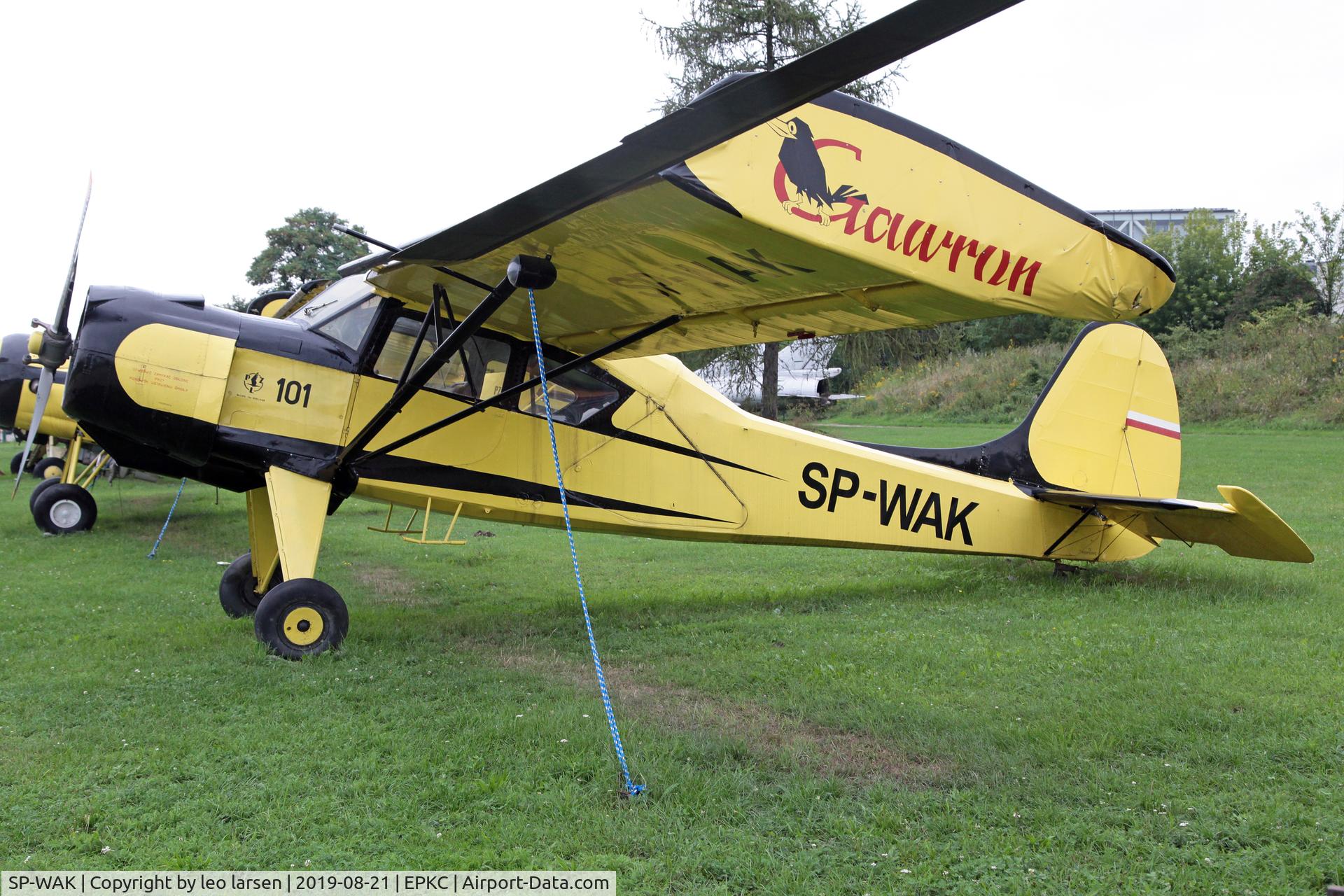 SP-WAK, 1963 PZL 101 Gawron C/N 63119, Polish Aviation Museum Krakow 21.8.2019