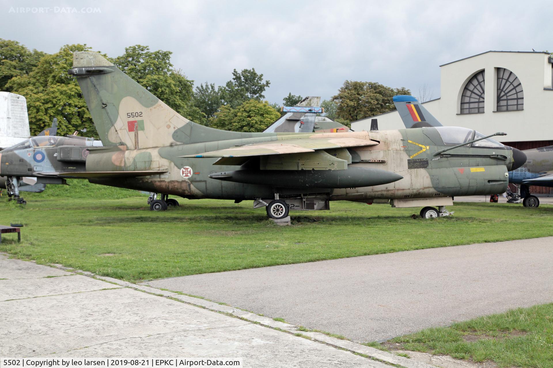 5502, 1967 Vought A-7P Corsair II C/N A-109/P-002, Polish Aviation Museum Krakow 21.8.2019