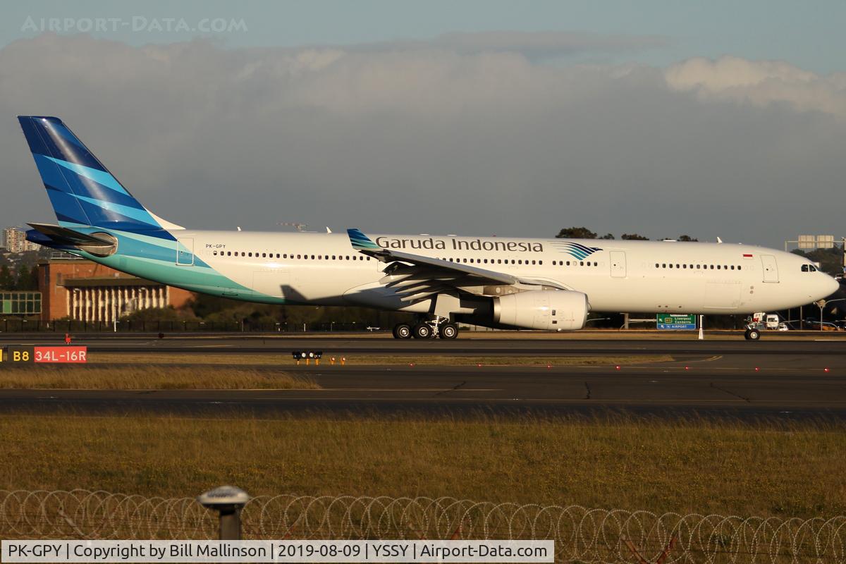 PK-GPY, 2015 Airbus A330-343 C/N 1671, in from CGK