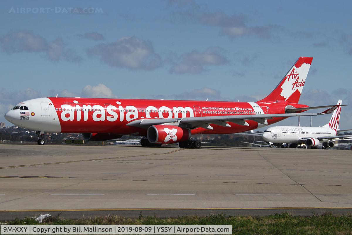 9M-XXY, 2015 Airbus A330-343 C/N 1600, waiting its turn