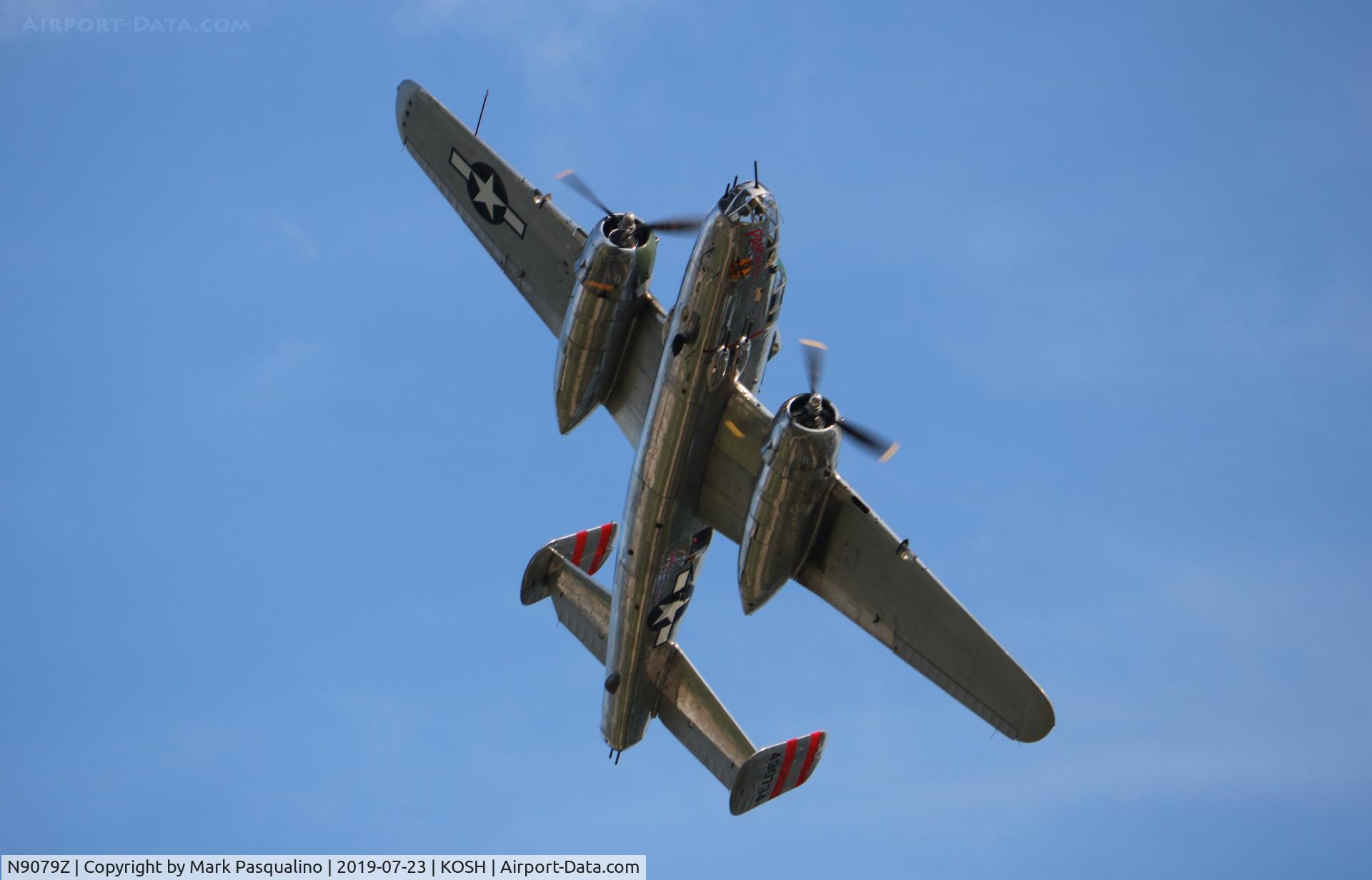 N9079Z, 1944 North American TB-25N Mitchell C/N 108-34009, North American TB-25N