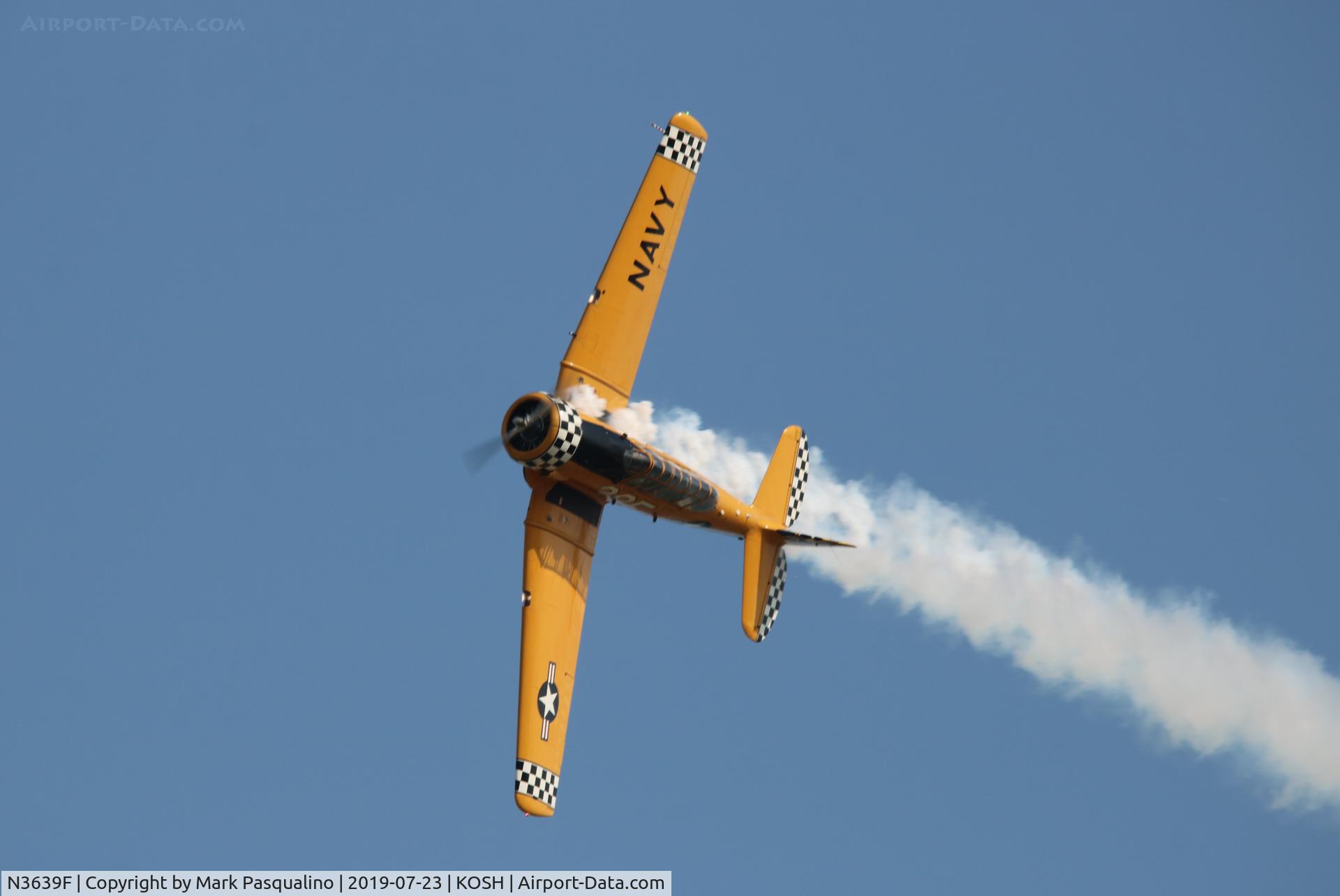 N3639F, North American SNJ-6 Texan C/N 121-43111, North American SNJ-6