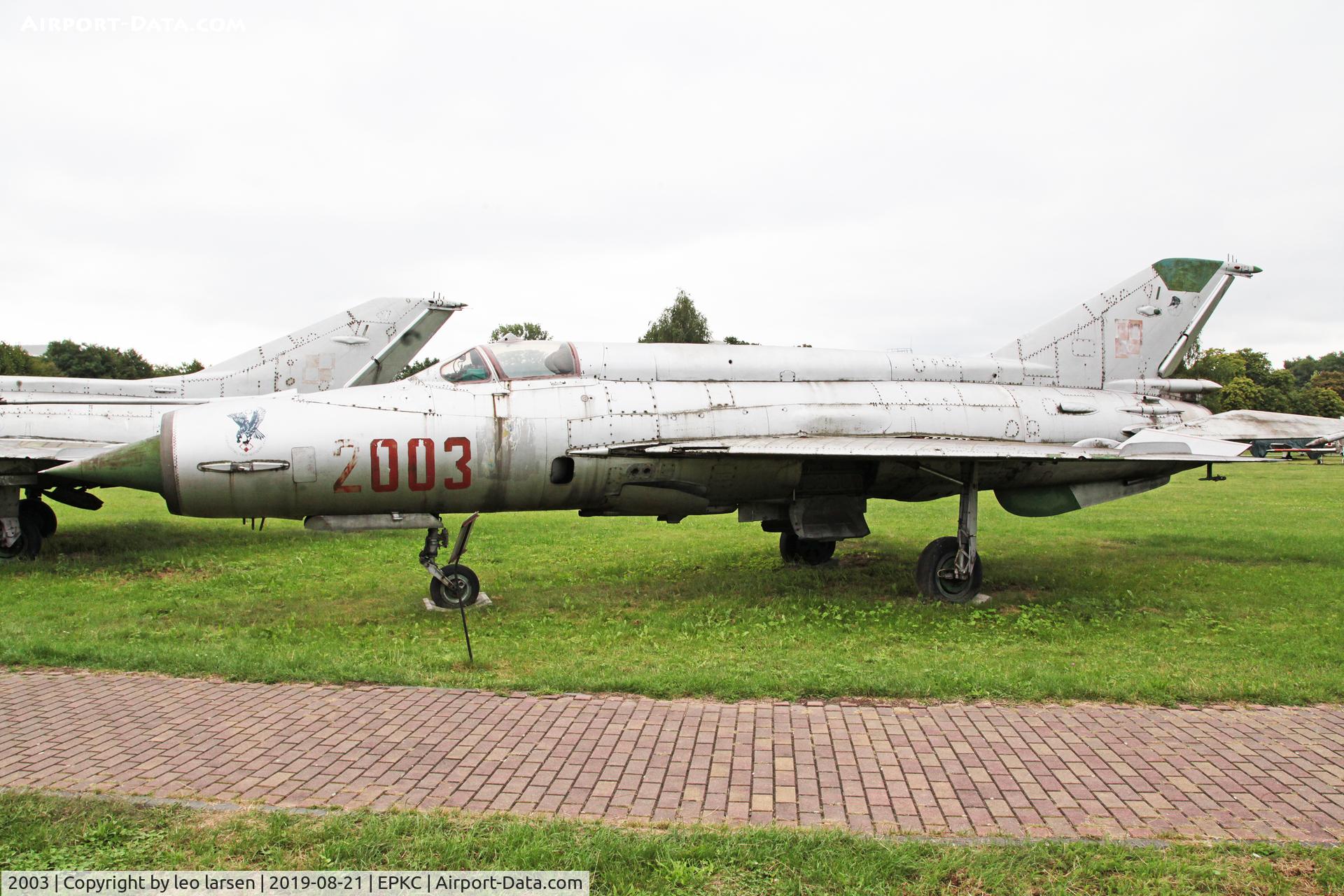 2003, 1970 Mikoyan-Gurevich MiG-21M C/N 962003, Polish Aviation Museum Krakow 21.8.2019