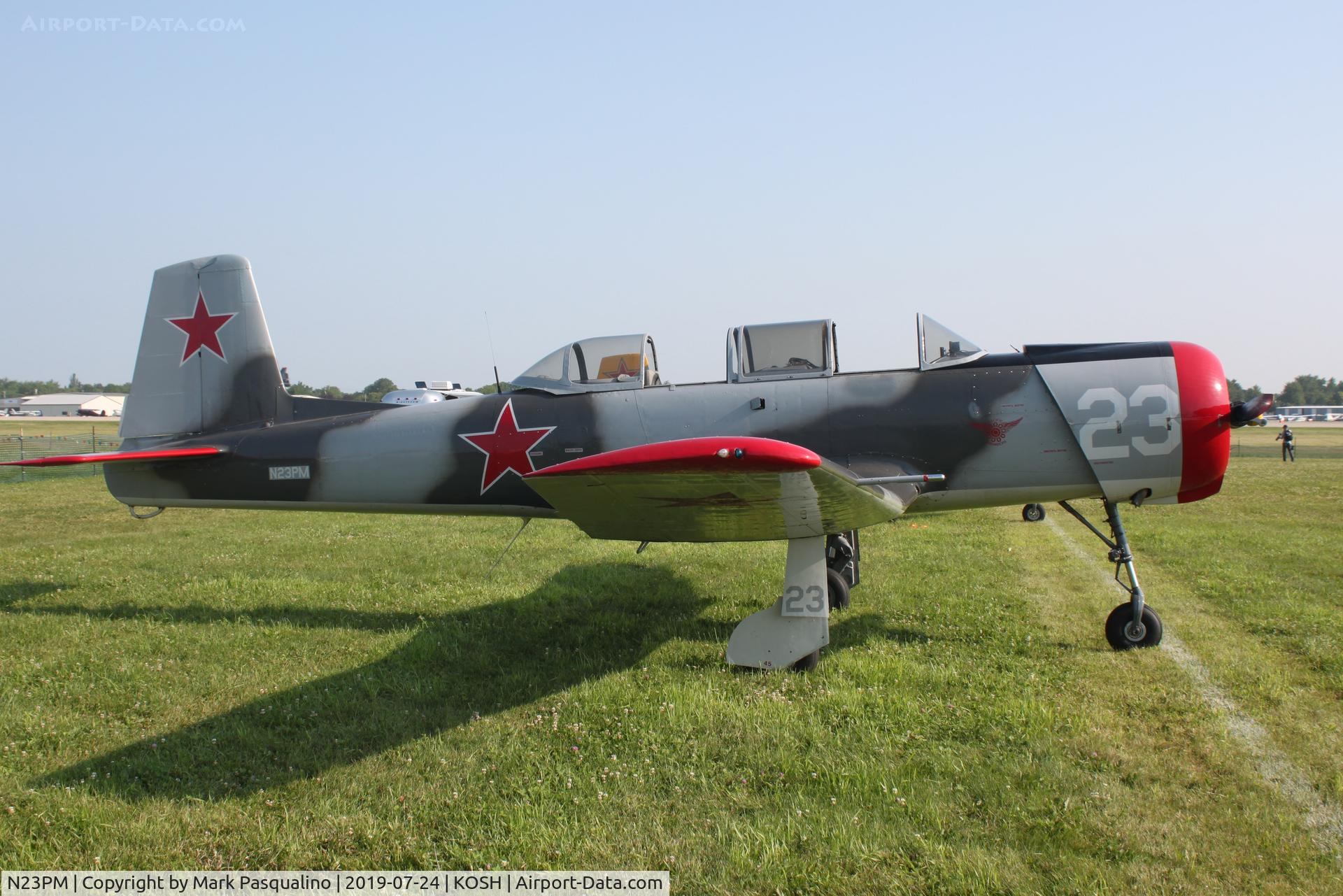 N23PM, 1978 Nanchang CJ-6 C/N 3832012, Nanchang CJ-6