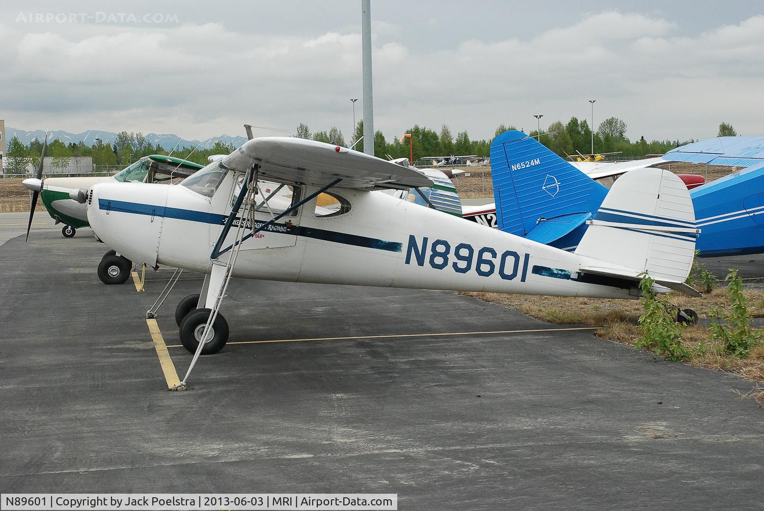 N89601, 1946 Cessna 140 C/N 8648, N89601 at Merrill Field airport AK