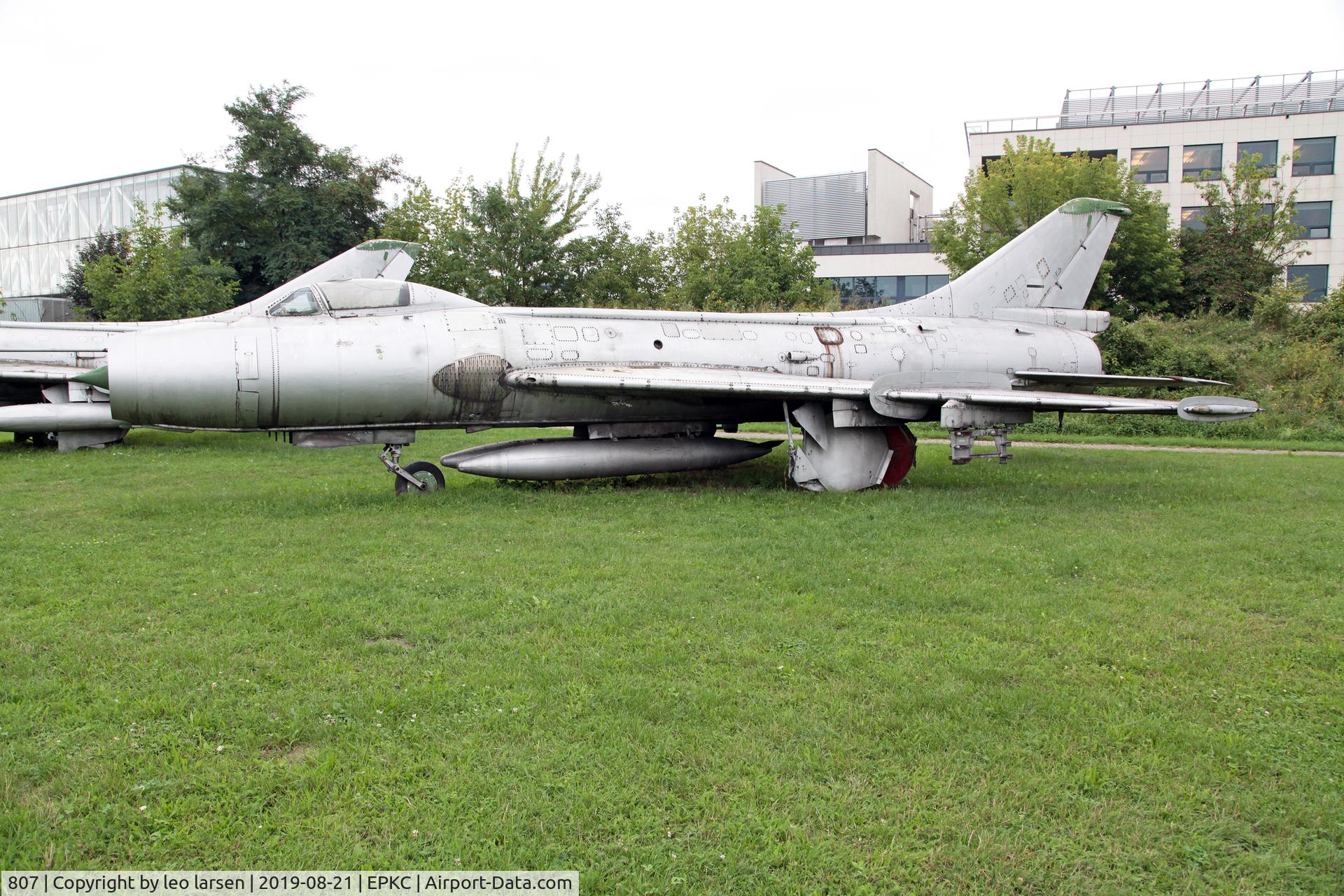 807, Sukhoi Su-7BKL C/N 7807, Polish Aviation Museum Krakow 21.8.2019