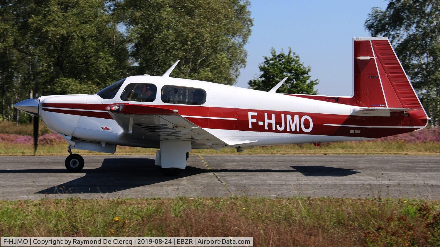 F-HJMO, 1988 Mooney M20J 201 C/N 24-3076, At Zoersel Fly in.
