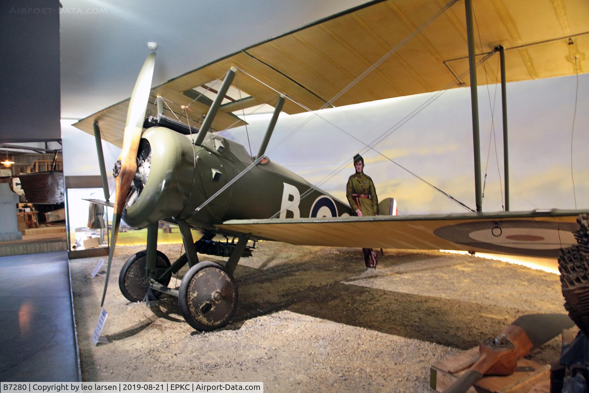 B7280, 1918 Sopwith F.1 Camel C/N not found, Polish Aviation Museum Krakow 21.8.2019
